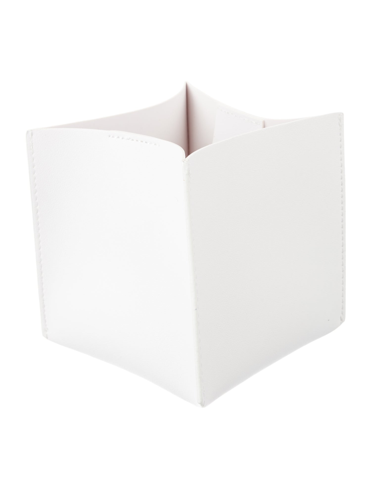 Nicole Sassaman Leather Tissue Box Cover