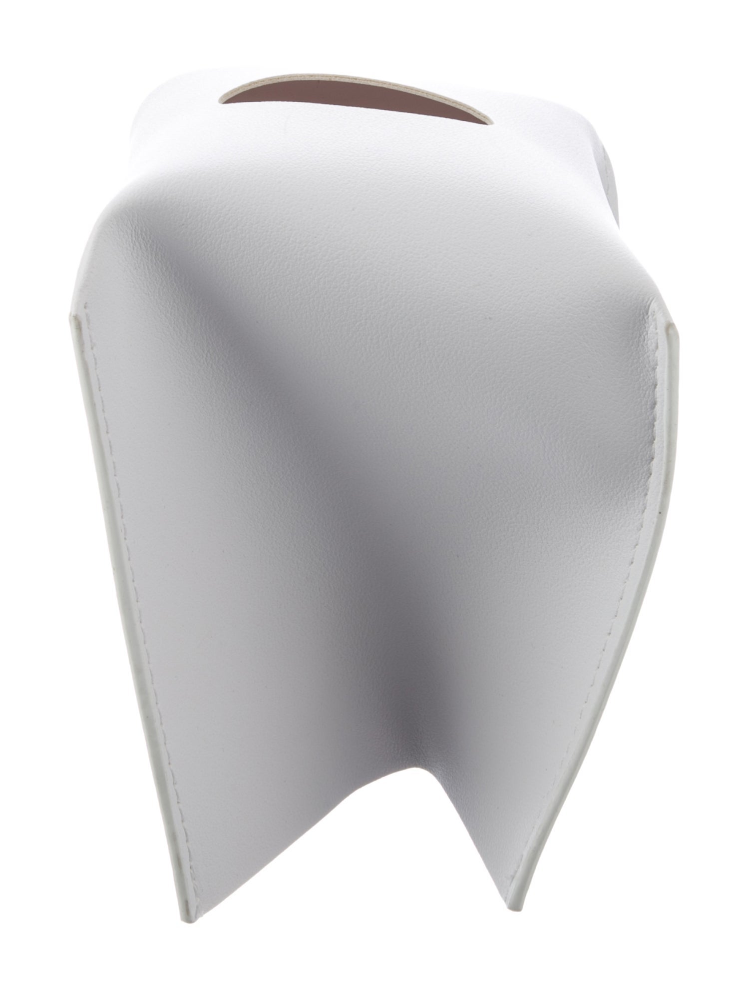 Nicole Sassaman Leather Tissue Box Cover