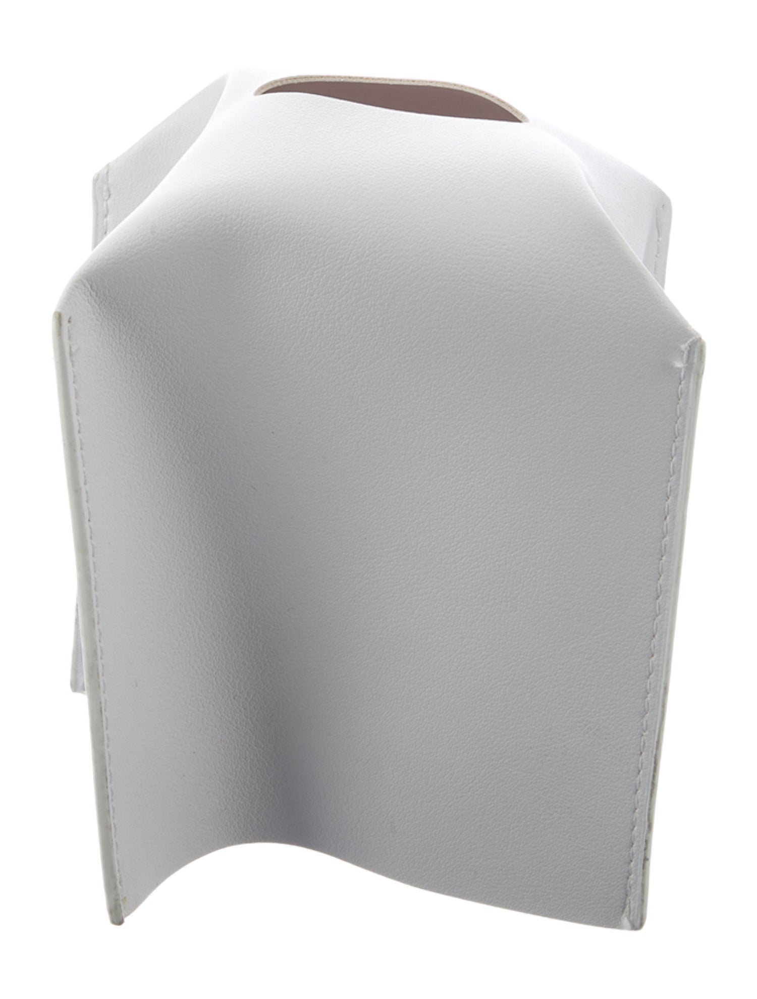 Nicole Sassaman Leather Tissue Box Cover