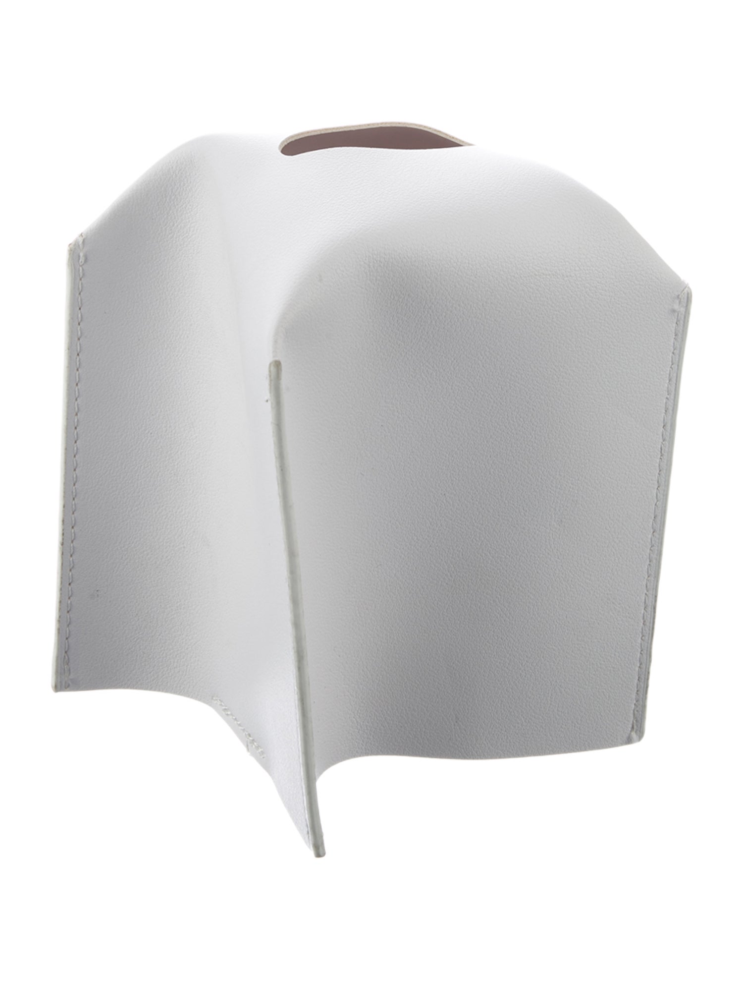 Nicole Sassaman Leather Tissue Box Cover