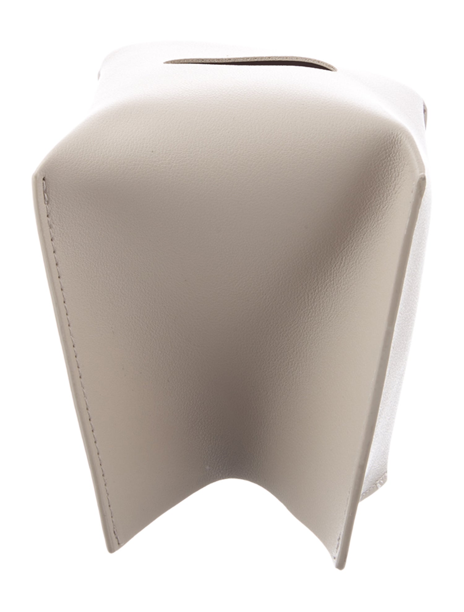 Nicole Sassaman Leather Tissue Box Cover