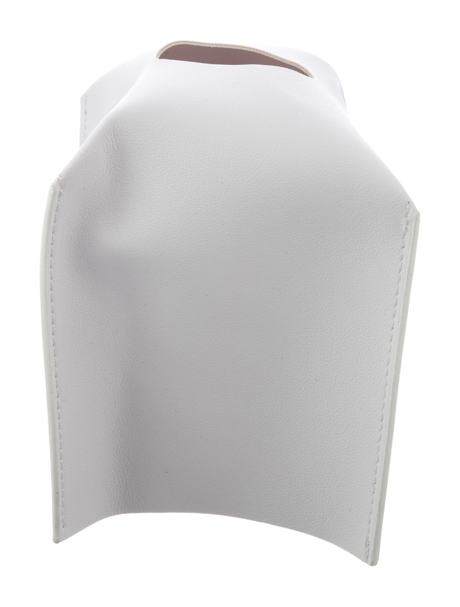 Nicole Sassaman Leather Tissue Box Cover