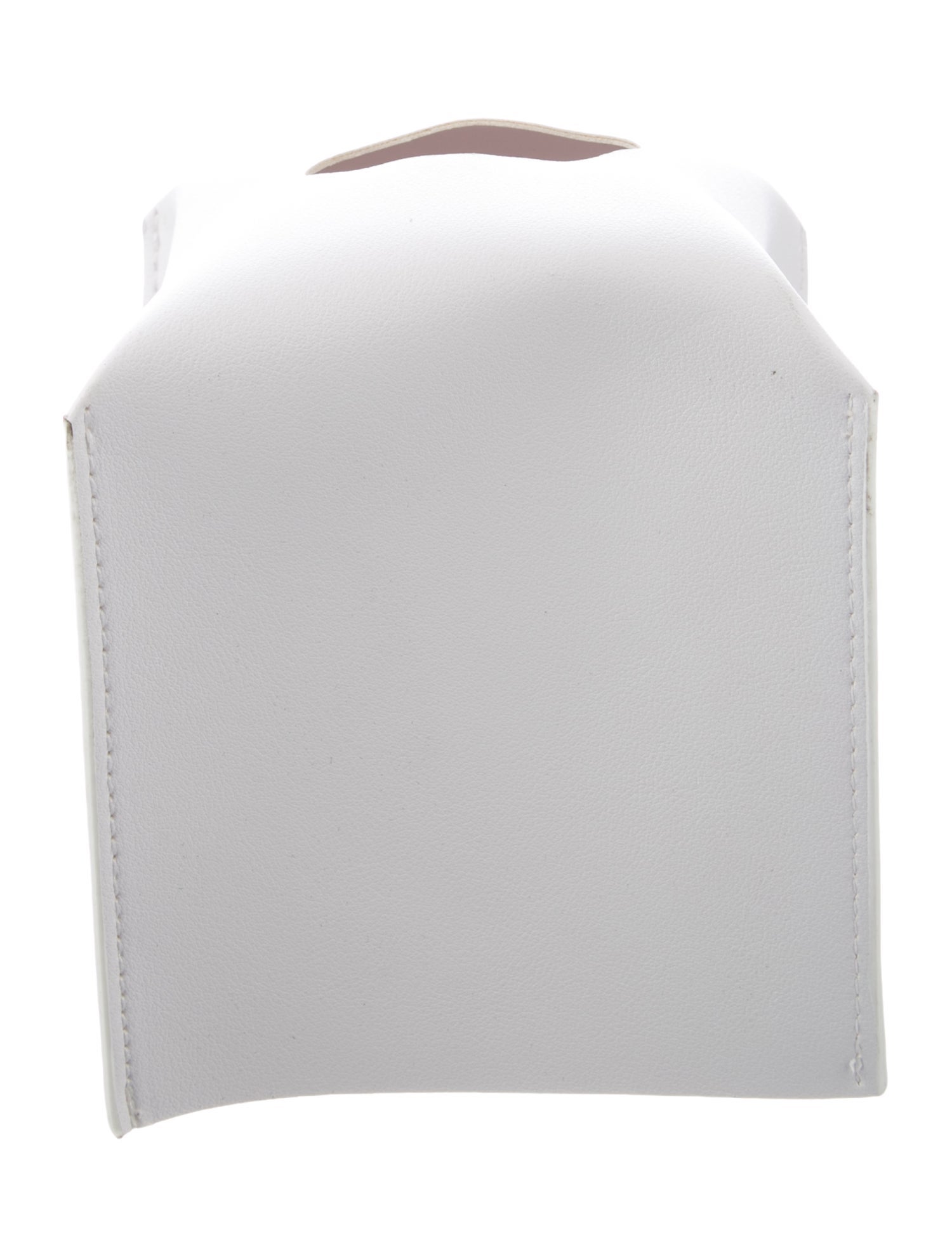 Nicole Sassaman Leather Tissue Box Cover