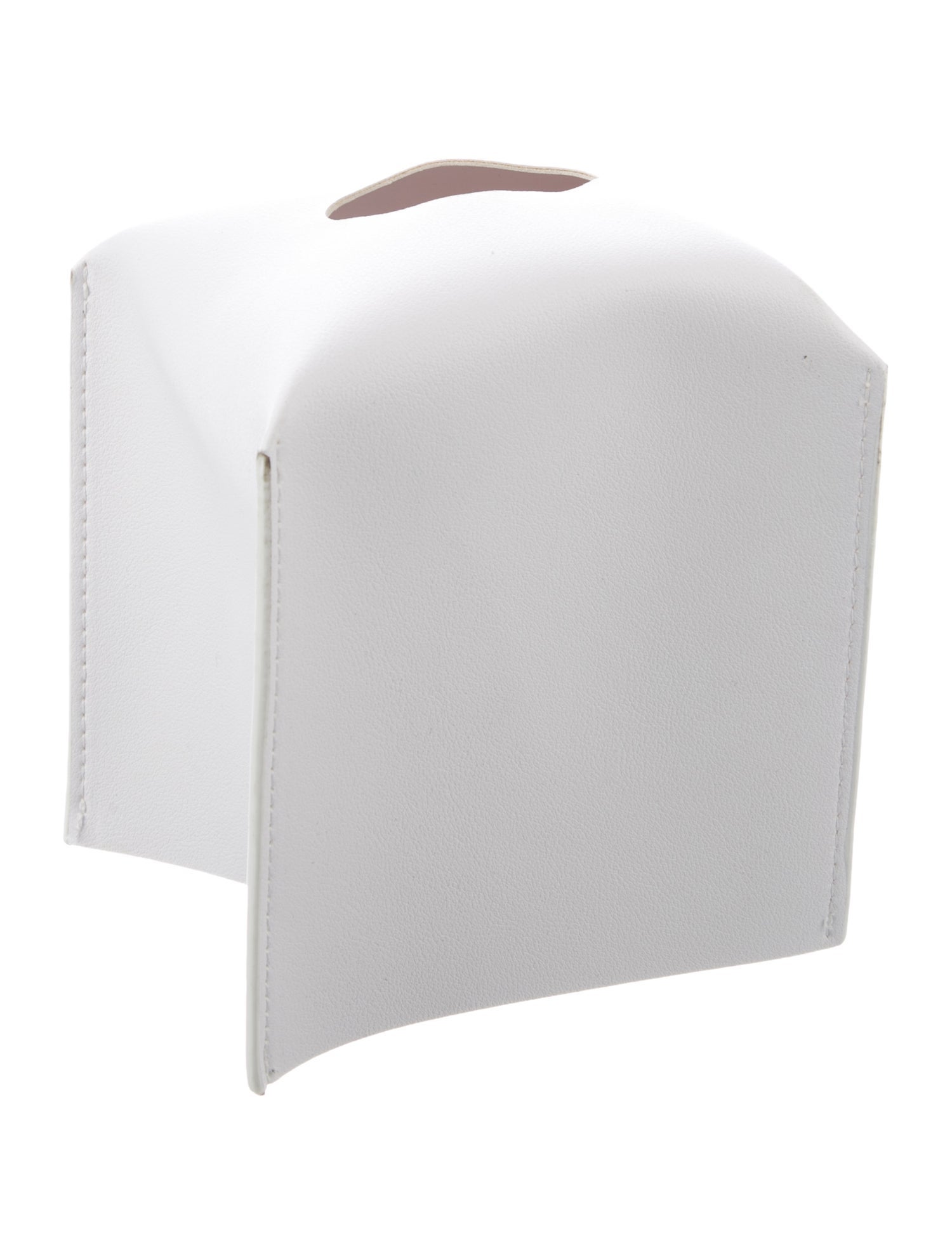 Nicole Sassaman Leather Tissue Box Cover