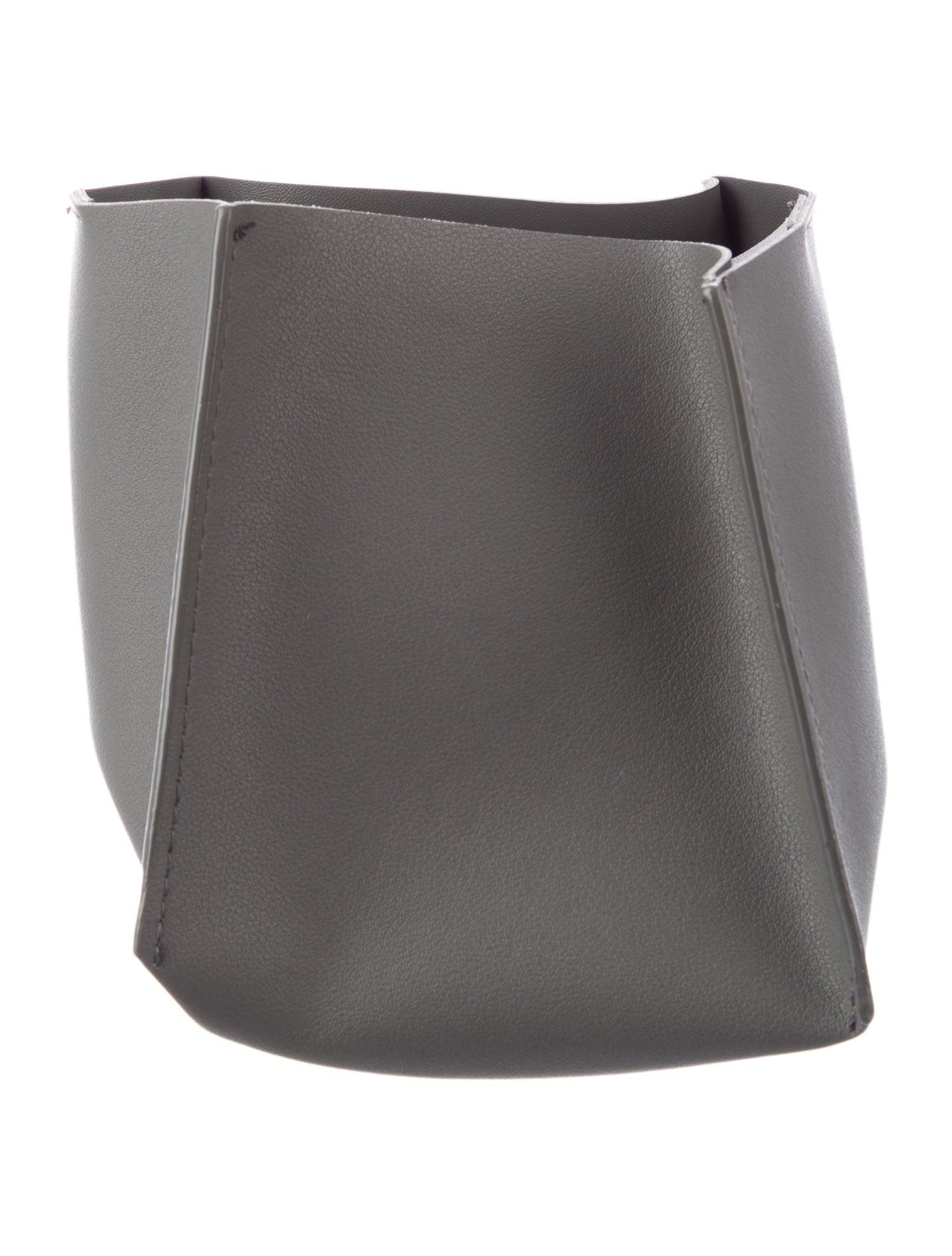 Nicole Sassaman Leather Tissue Box Cover