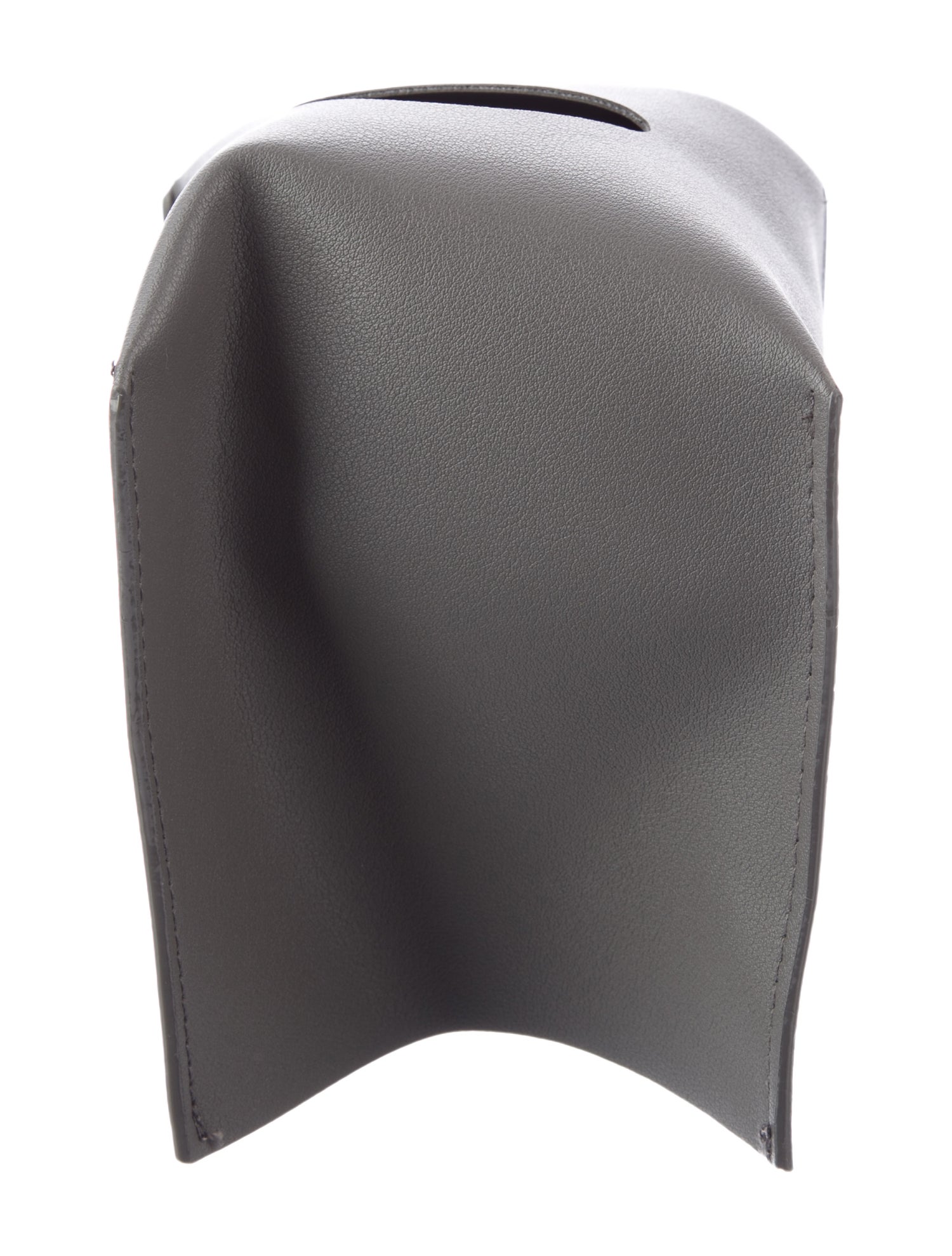 Nicole Sassaman Leather Tissue Box Cover