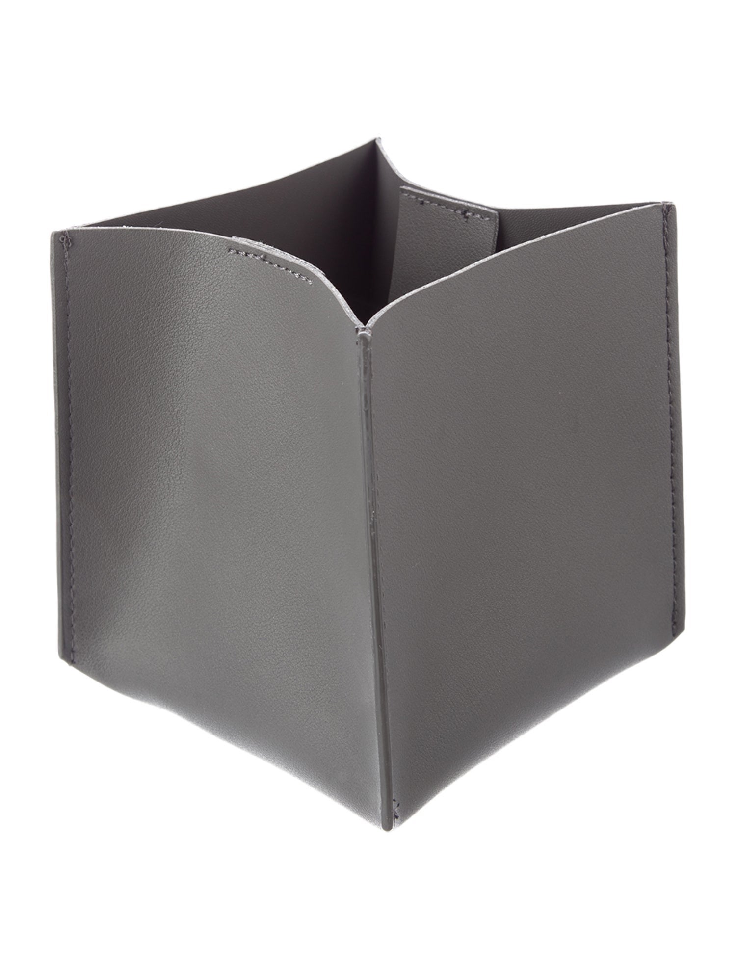 Nicole Sassaman Leather Tissue Box Cover