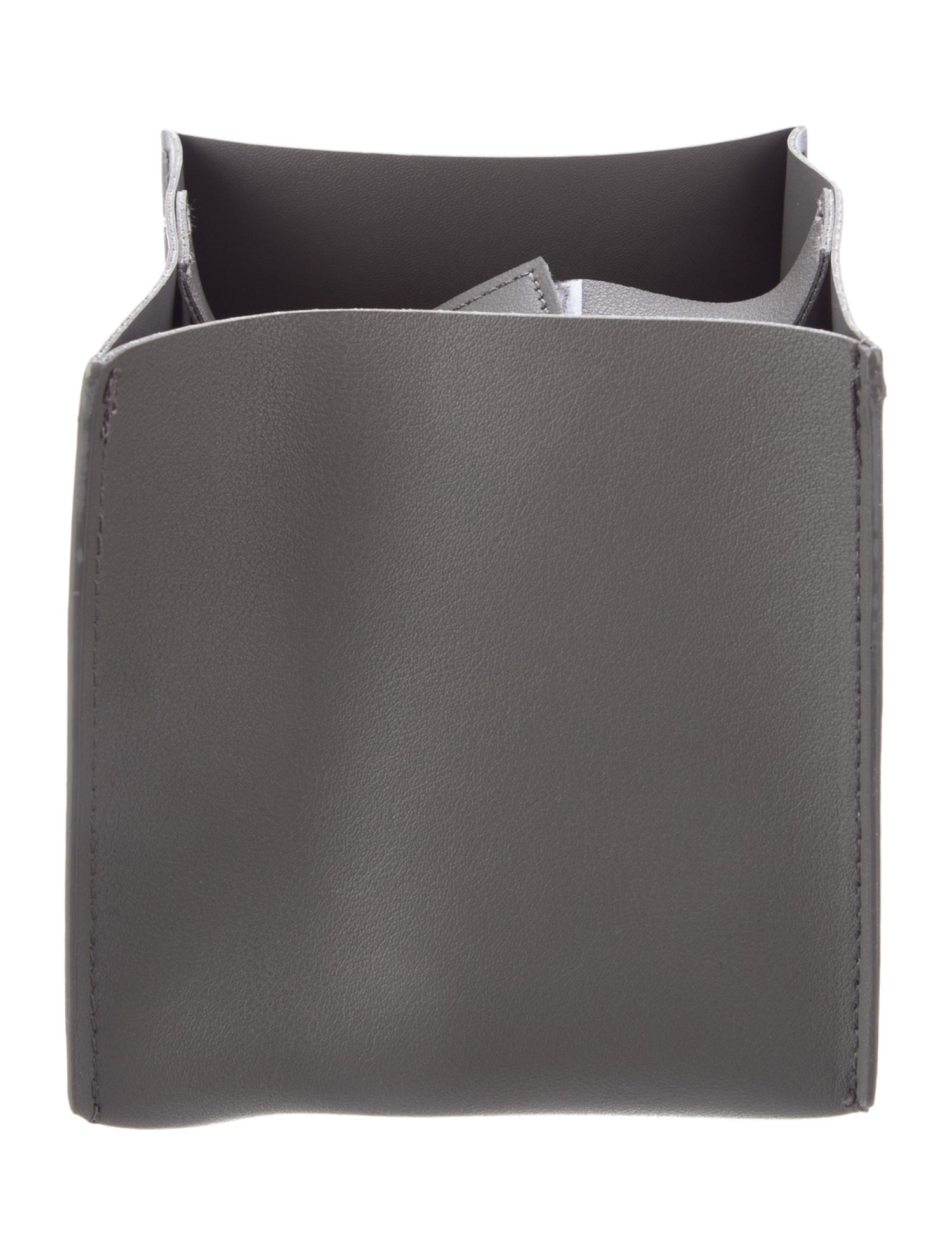 Nicole Sassaman Leather Tissue Box Cover