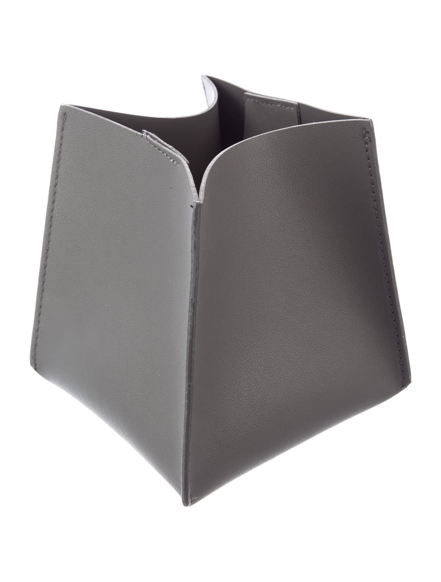 Nicole Sassaman Leather Tissue Box Cover