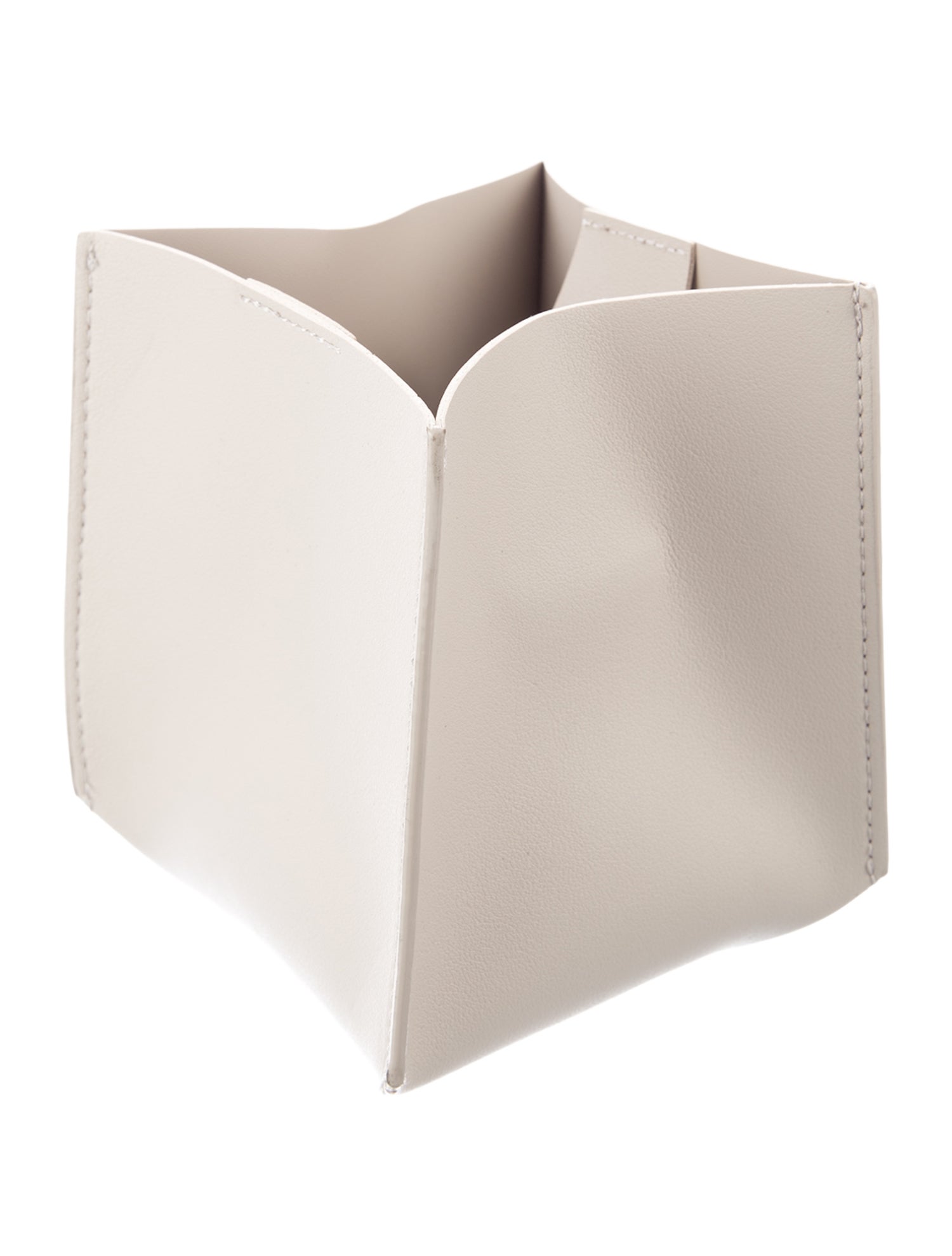 Nicole Sassaman Leather Tissue Box Cover