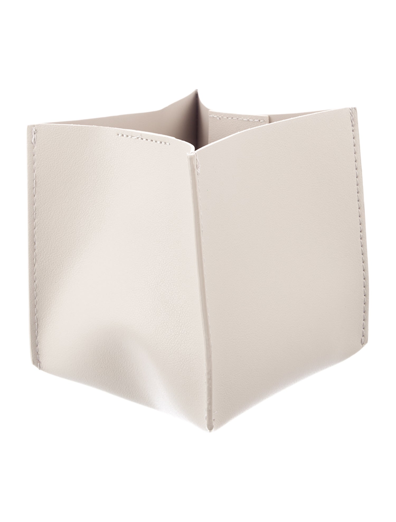 Nicole Sassaman Leather Tissue Box Cover