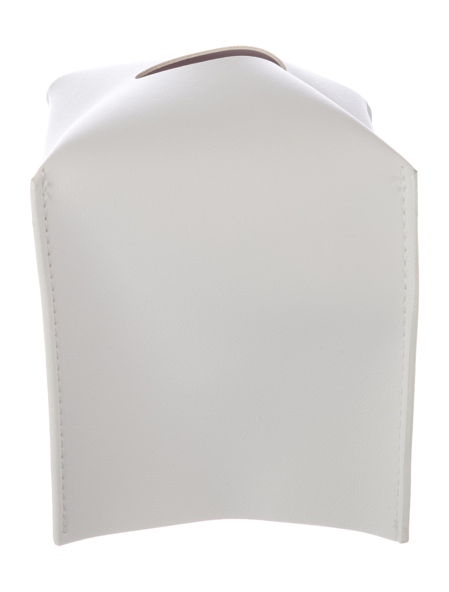 Nicole Sassaman Leather Tissue Box Cover