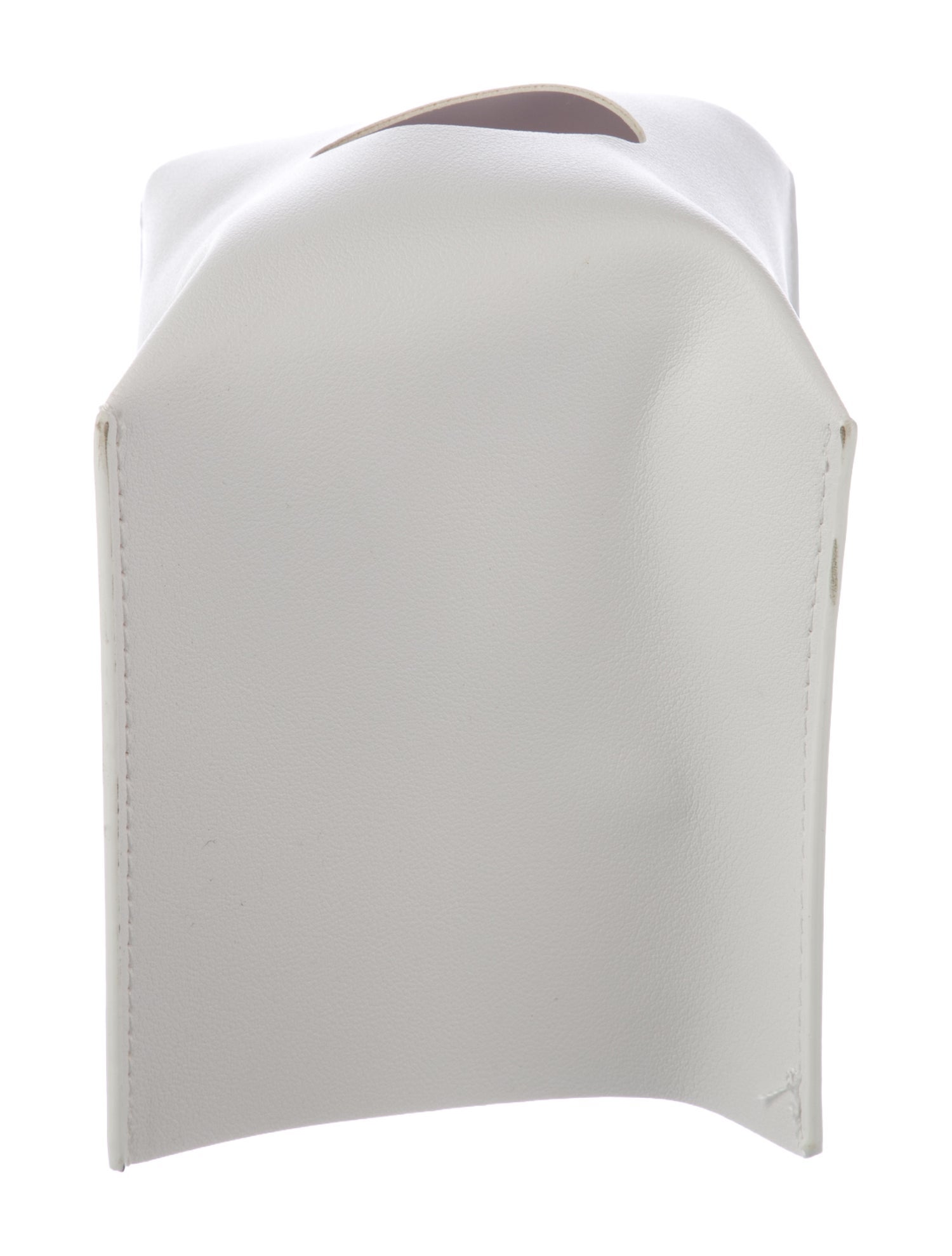 Nicole Sassaman Leather Tissue Box Cover