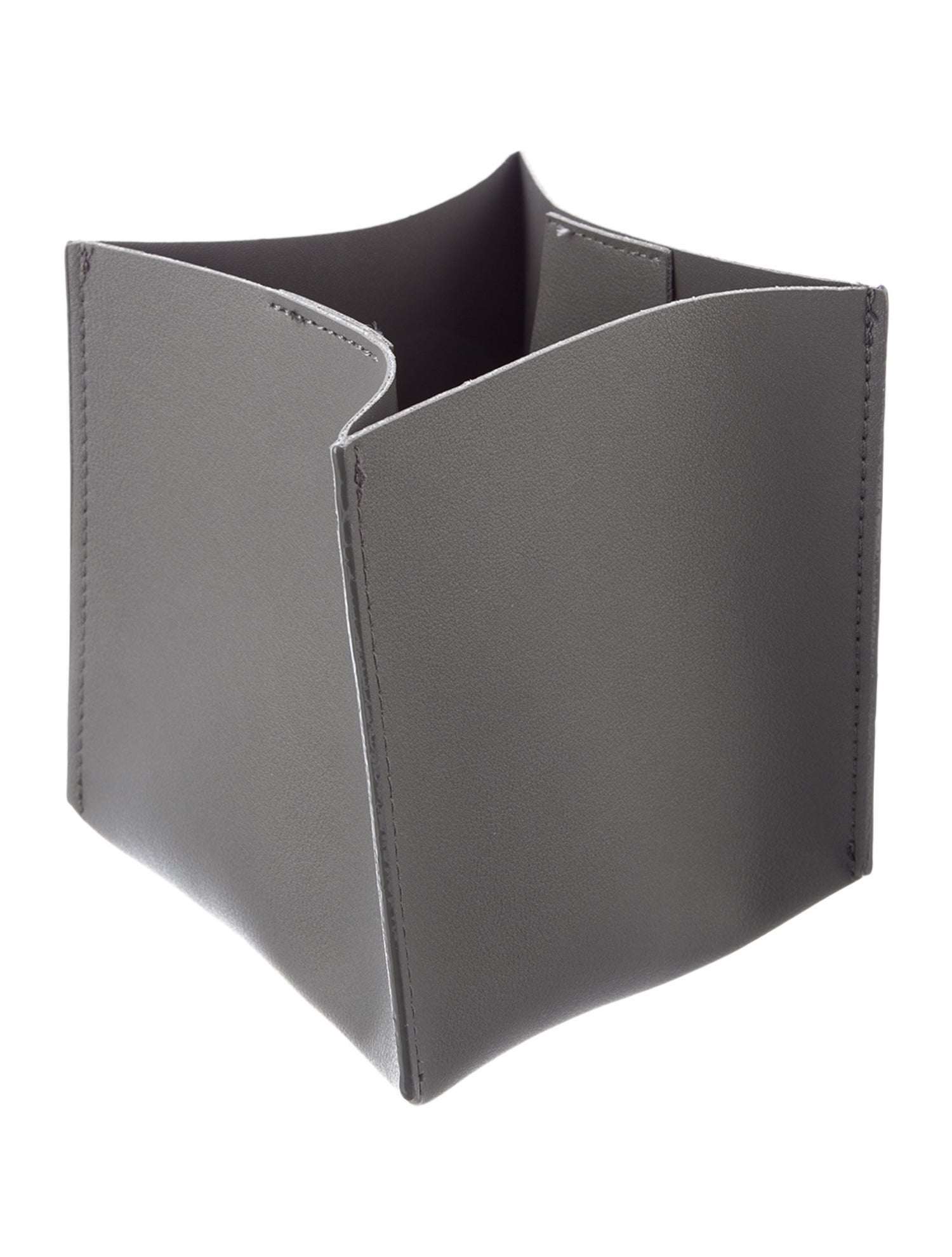 Nicole Sassaman Leather Tissue Box Cover