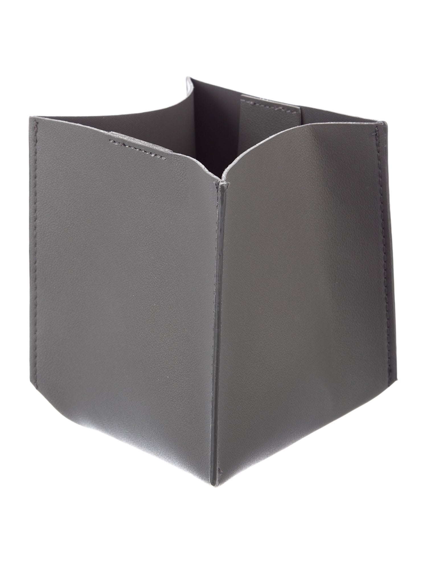 Nicole Sassaman Leather Tissue Box Cover