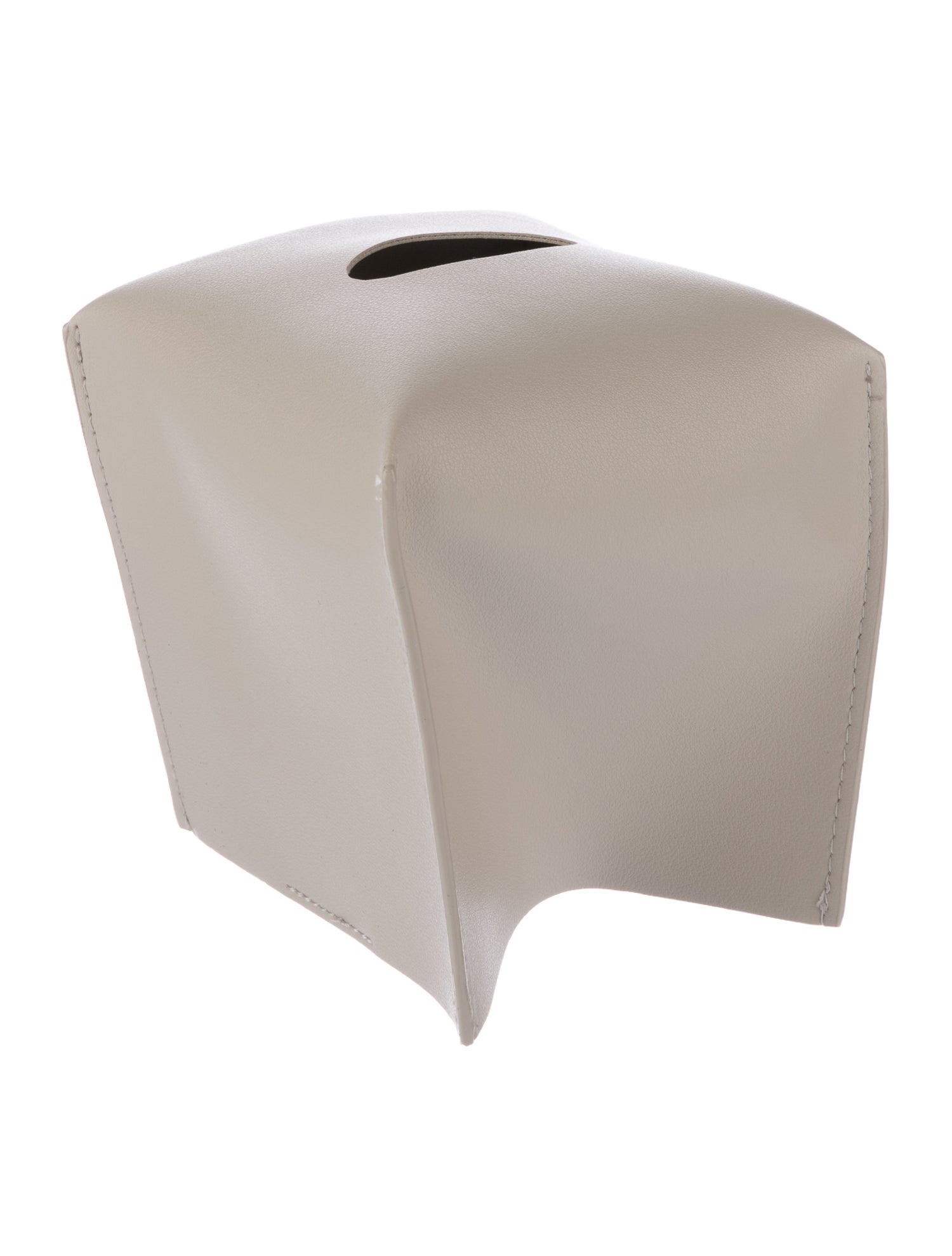 Nicole Sassaman Faux Leather Tissue Box Cover