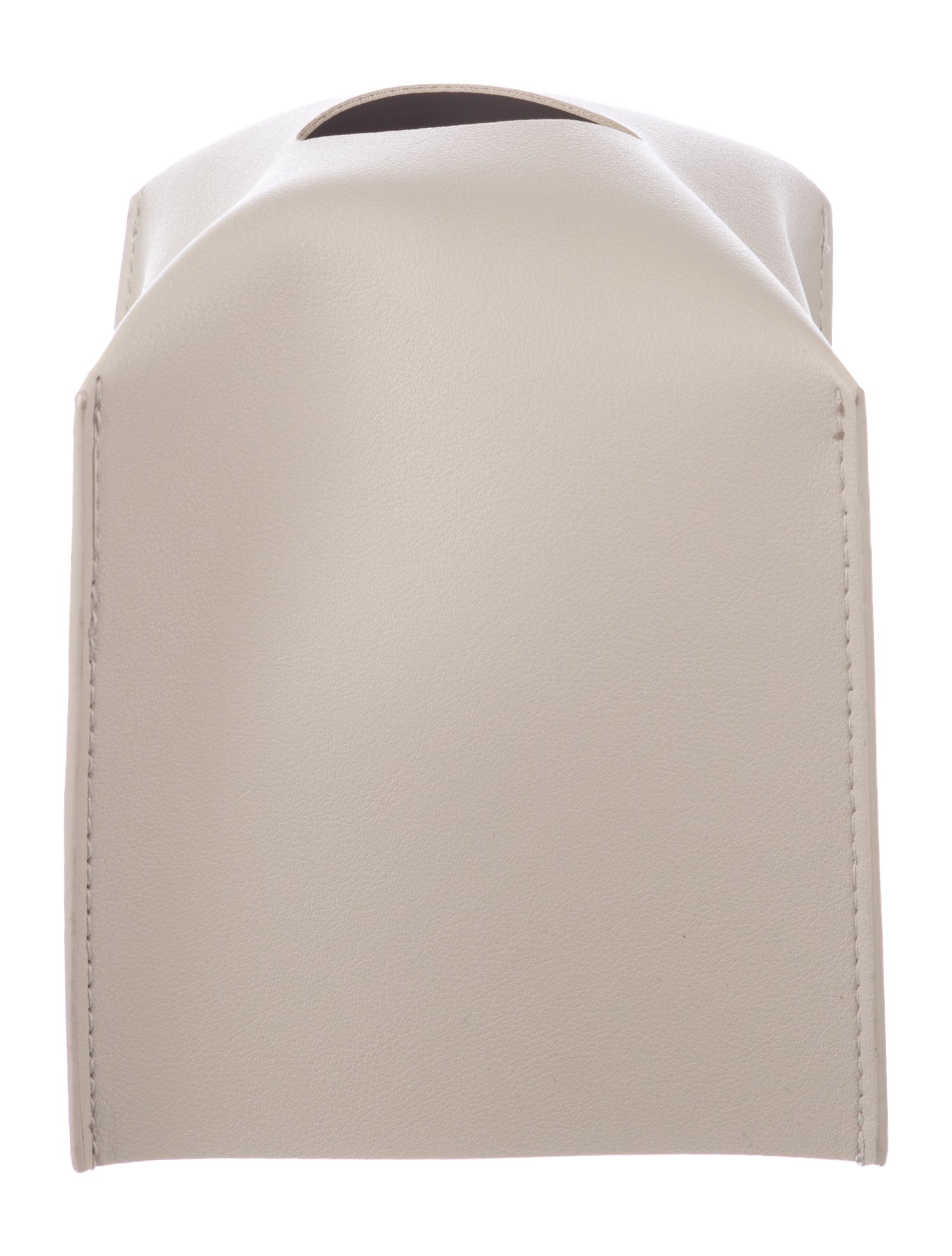 Nicole Sassaman Faux Leather Tissue Box Cover