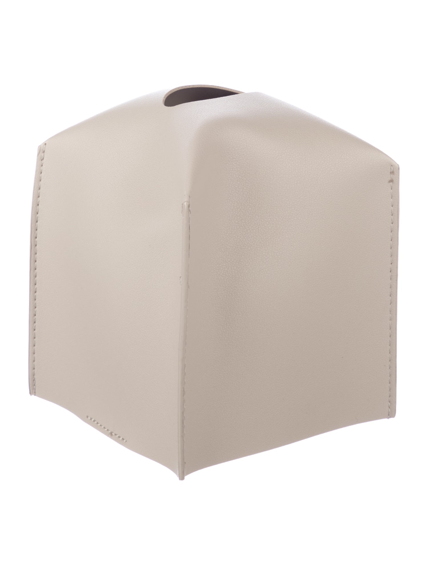 Nicole Sassaman Faux Leather Tissue Box Cover