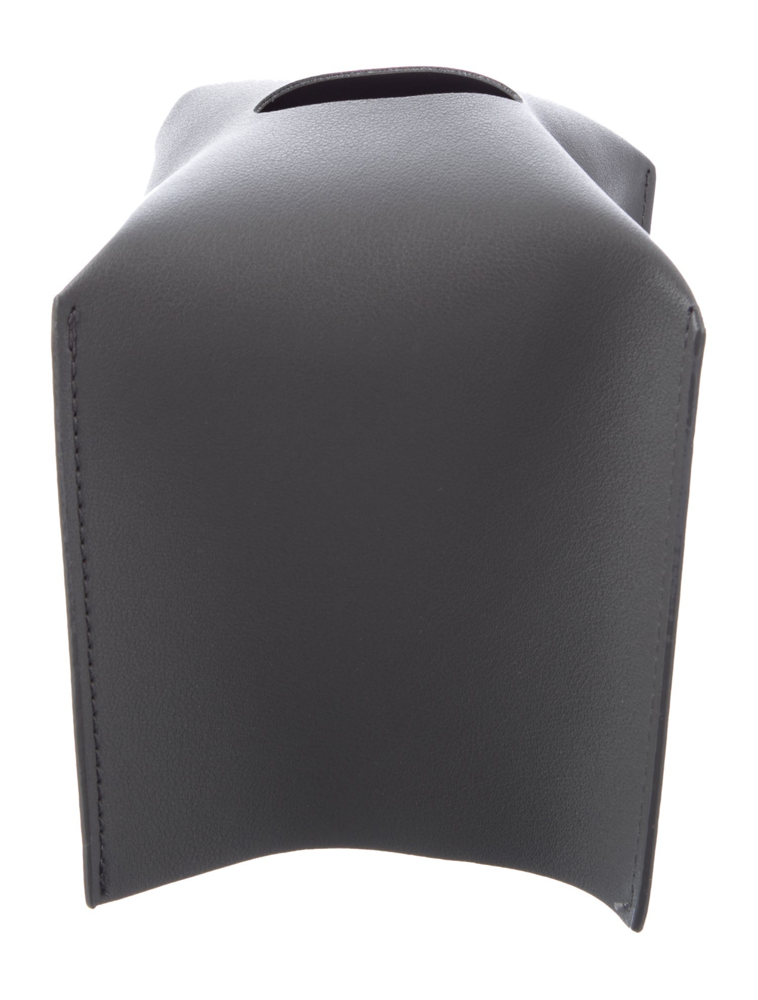 Nicole Sassaman Faux Leather Tissue Box Cover