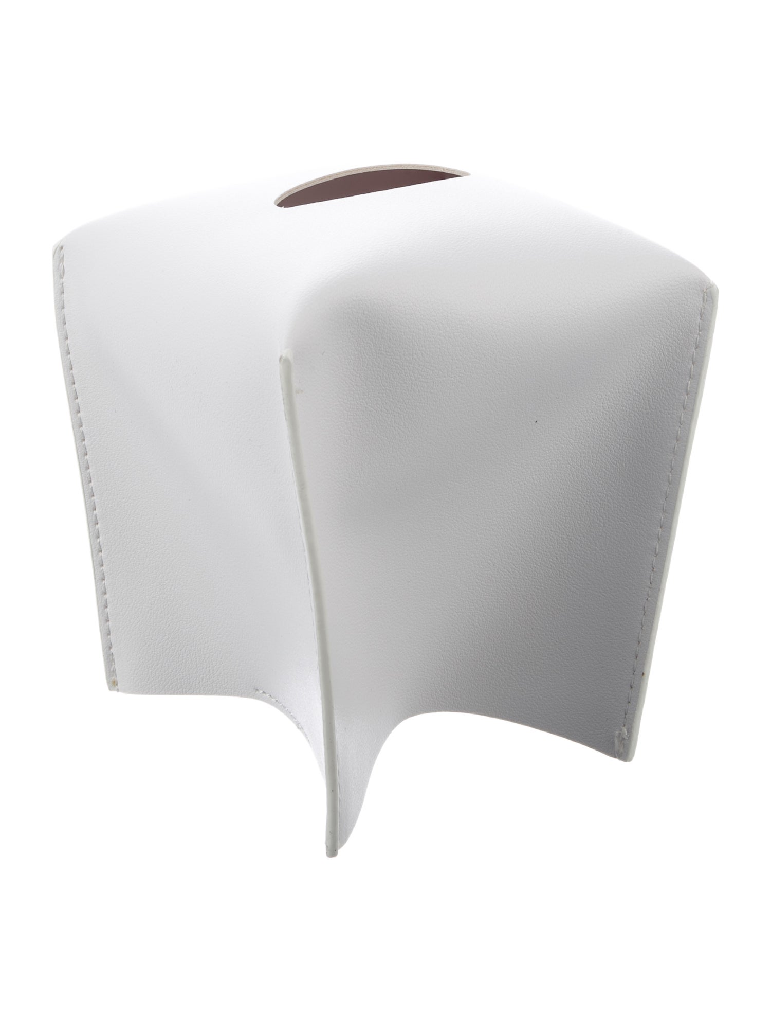 Nicole Sassaman Faux Leather Tissue Box