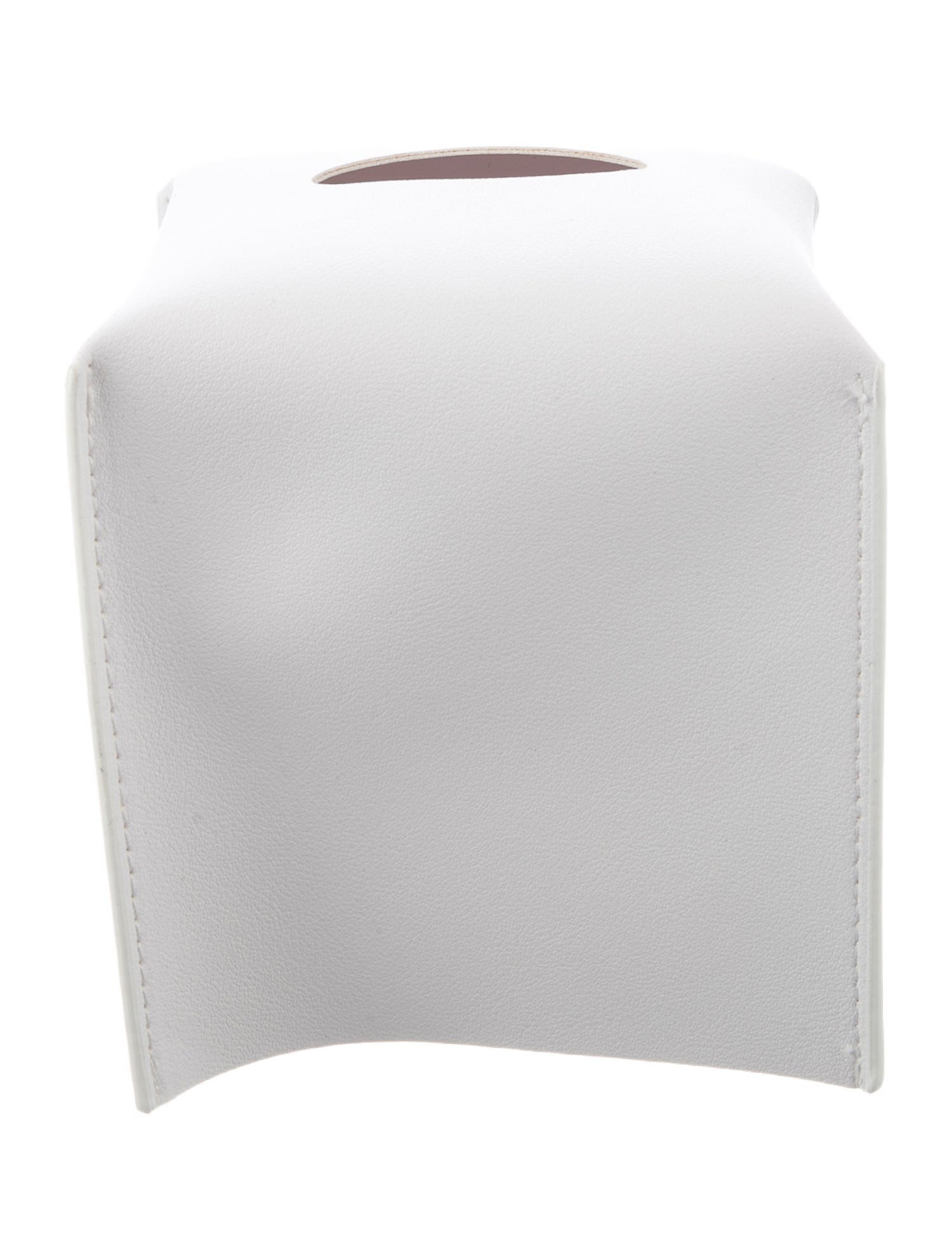 Nicole Sassaman Faux Leather Tissue Box