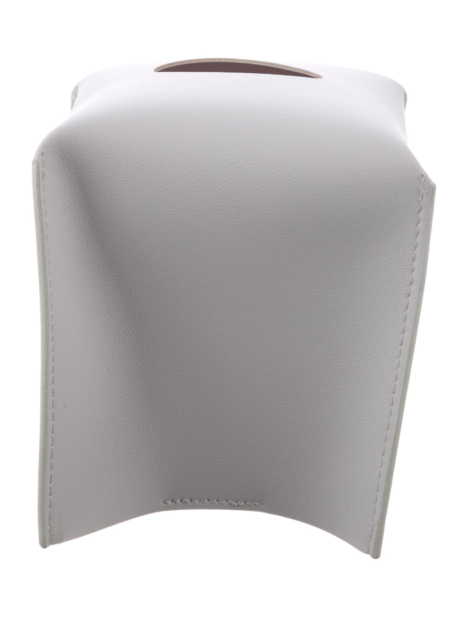 Nicole Sassaman Faux Leather Tissue Box