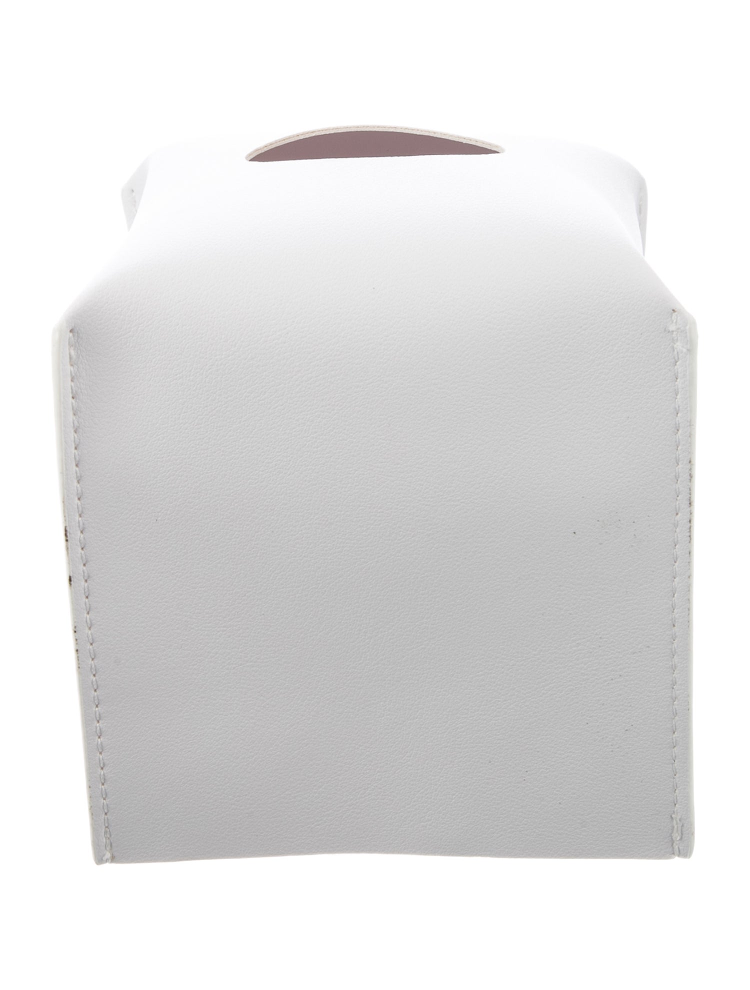 Nicole Sassaman Faux Leather Tissue Box