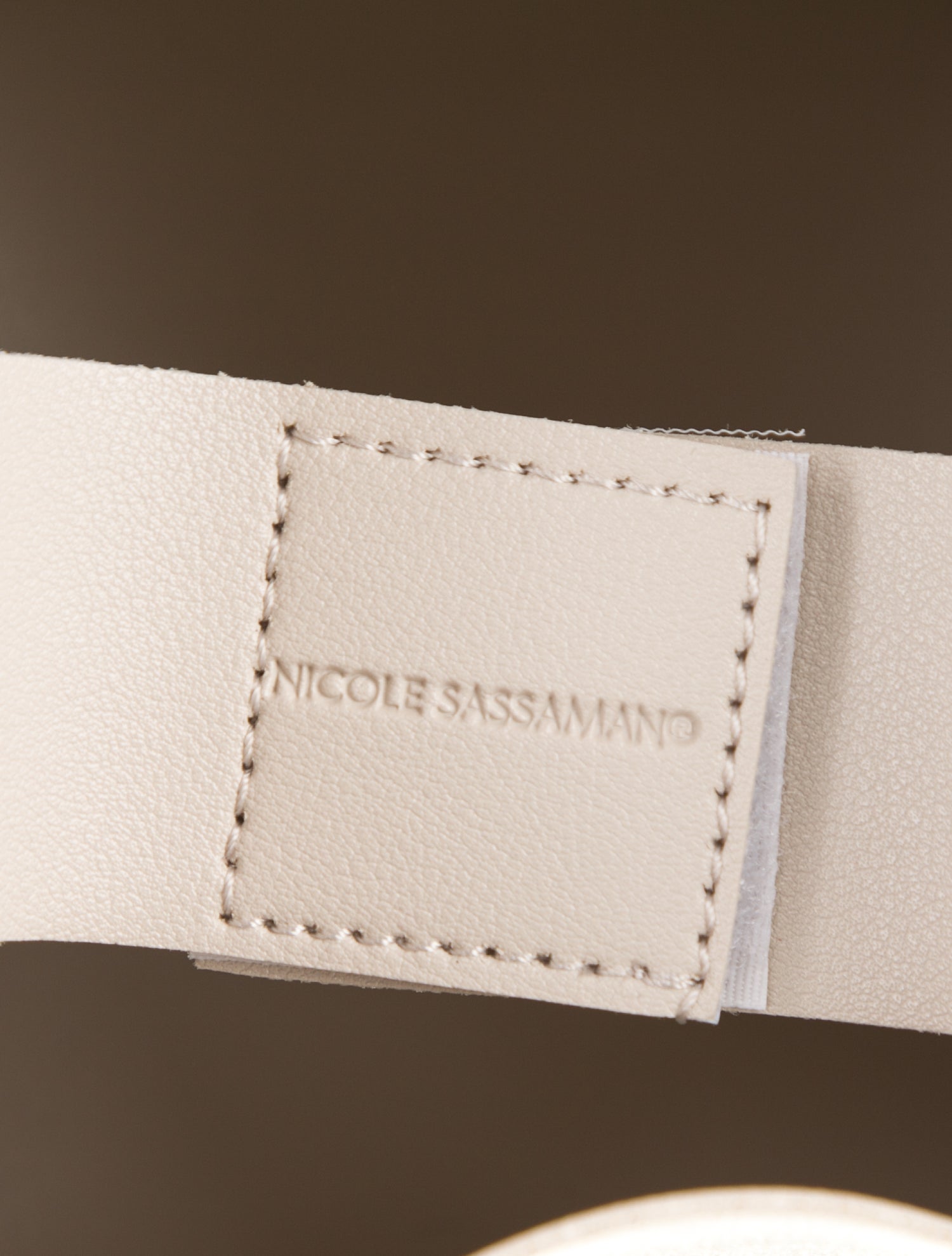 Nicole Sassaman Faux Leather Tissue Box Cover