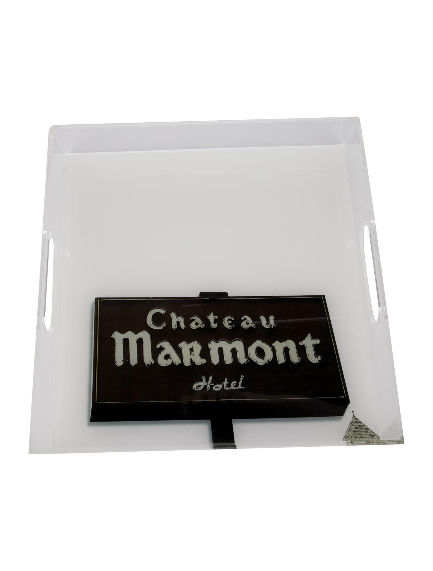 Nicole Sassaman Chateau Marmont Hotel Tray