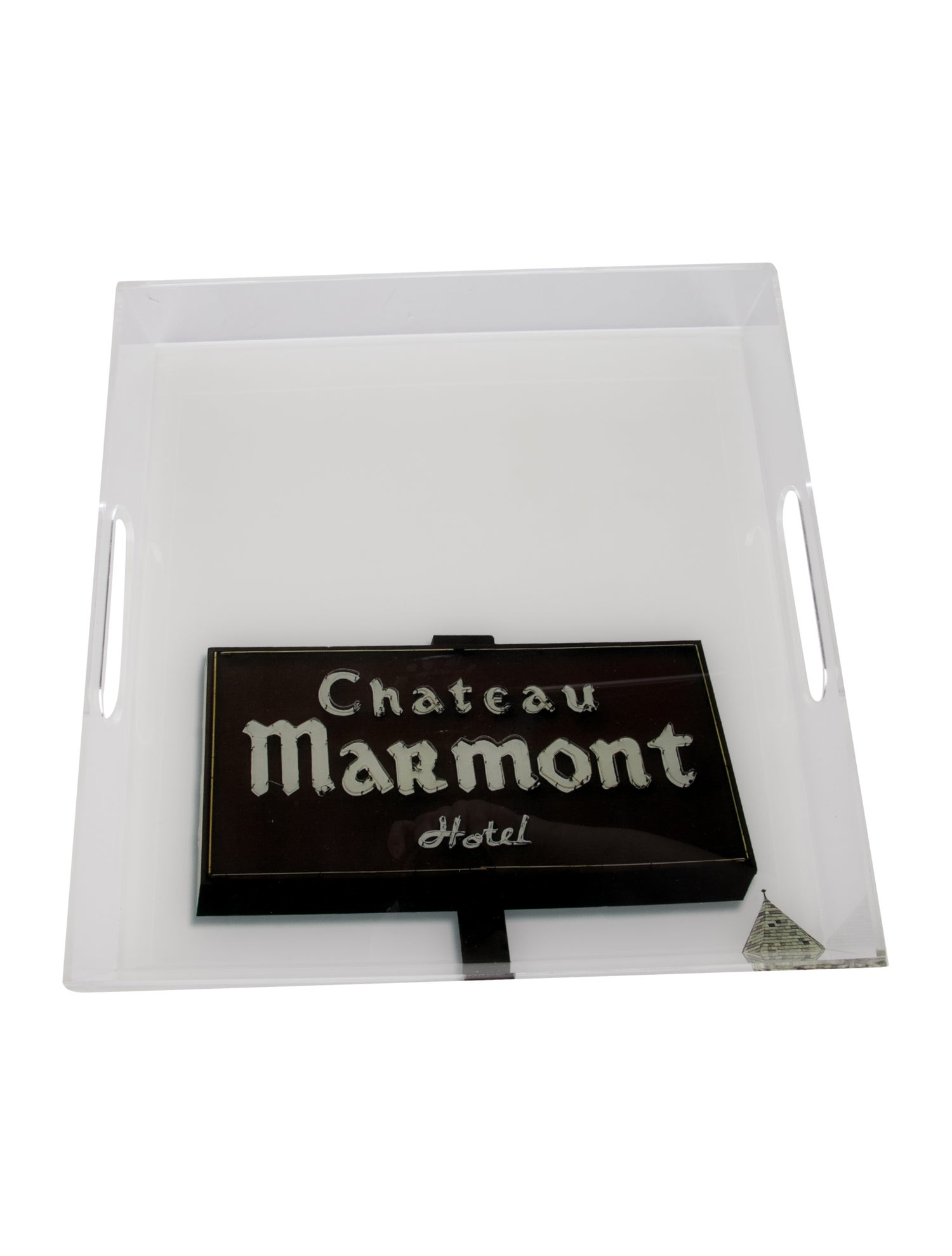Nicole Sassaman Chateau Marmont Hotel Tray