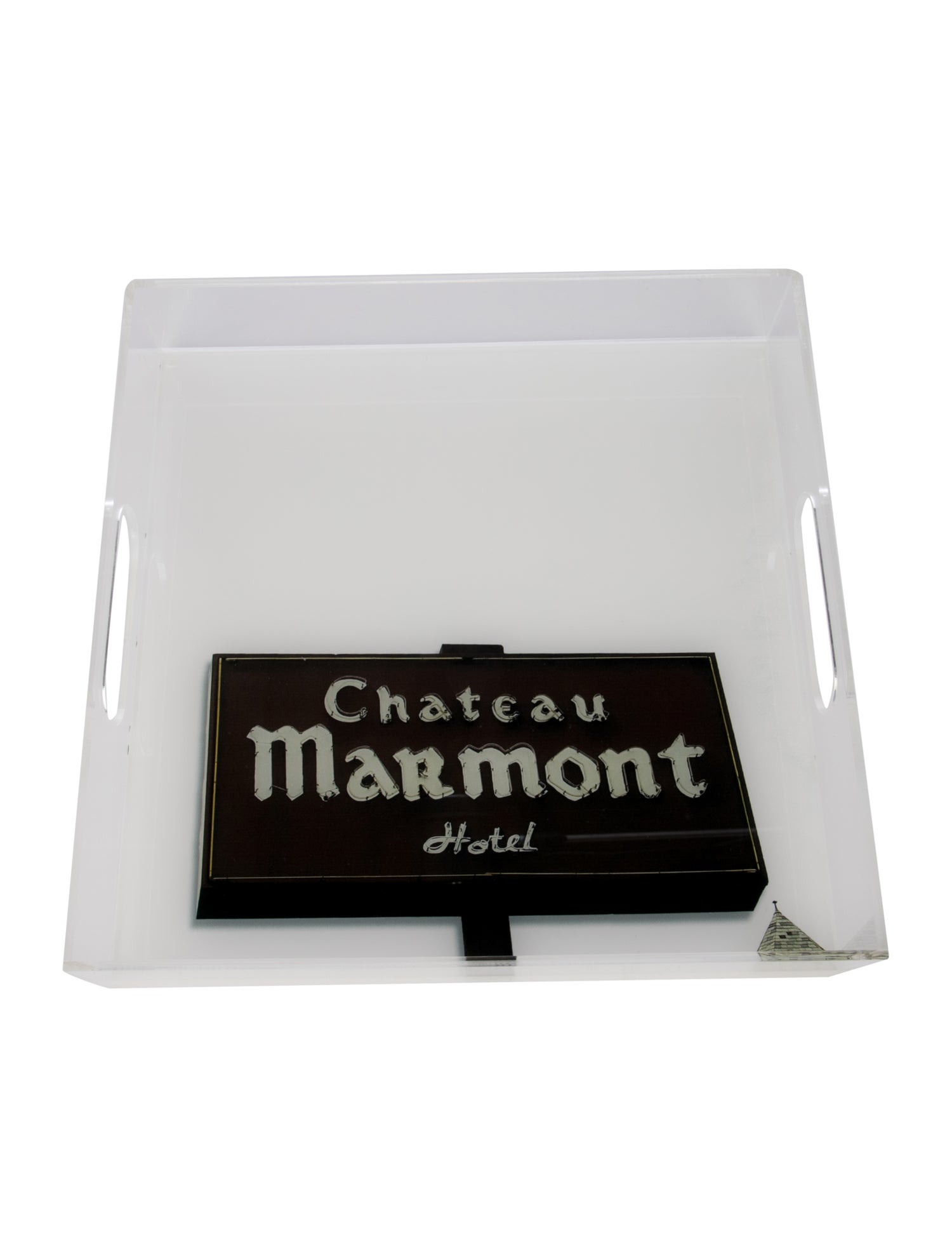 Nicole Sassaman Chateau Marmont Hotel Tray