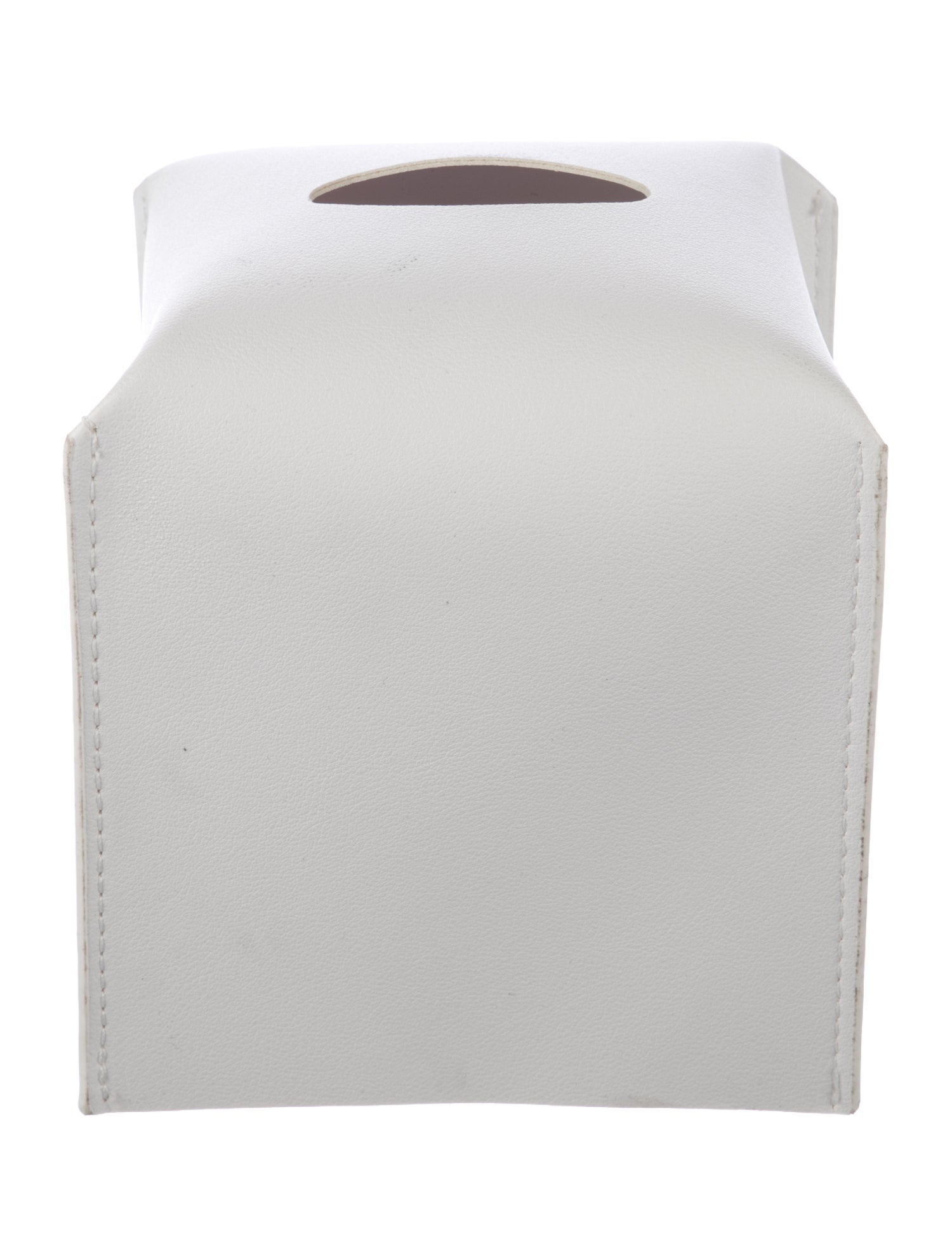 Nicole Sassaman Faux Leather Tissue Box Cover