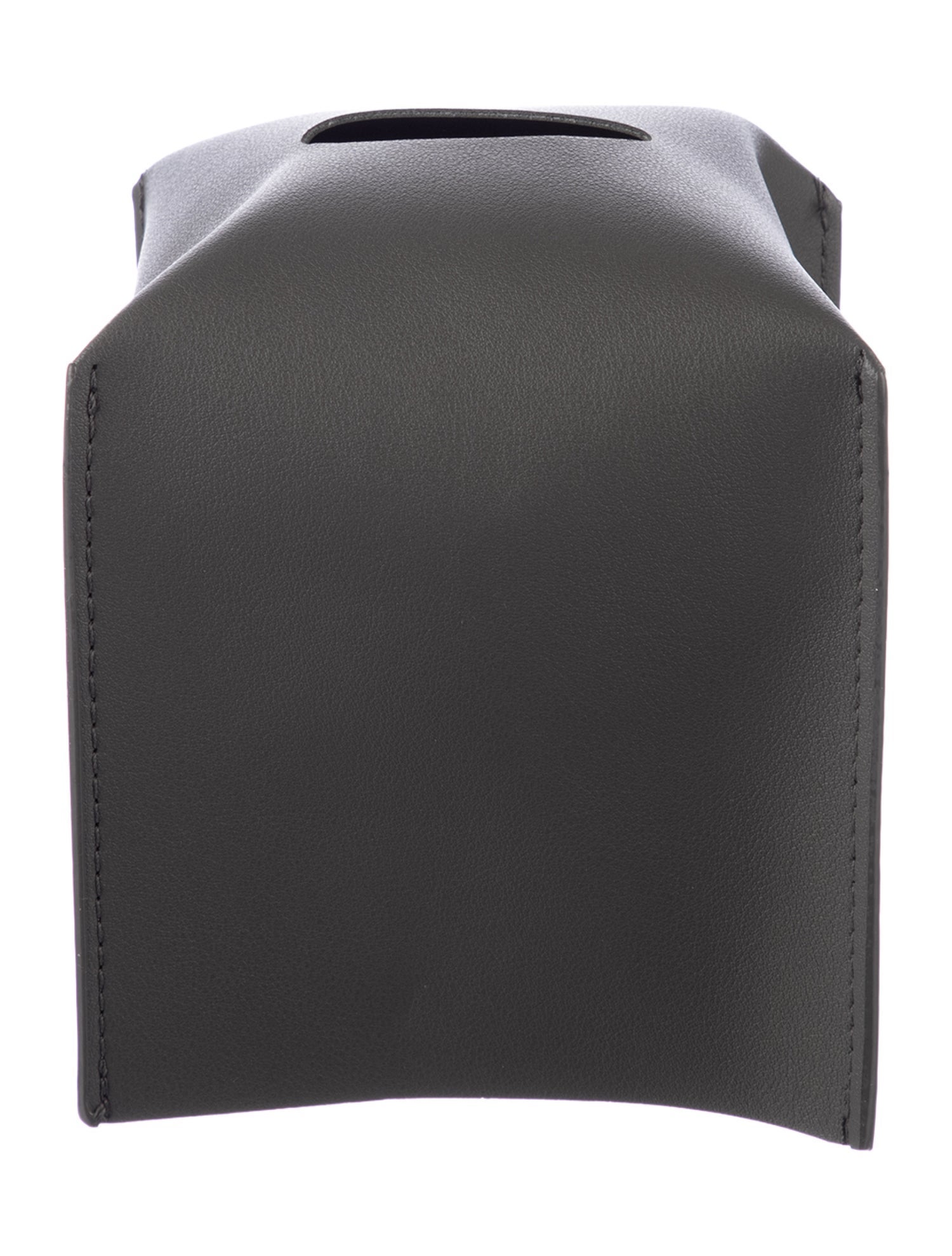 Nicole Sassaman Leather Tissue Box Cover