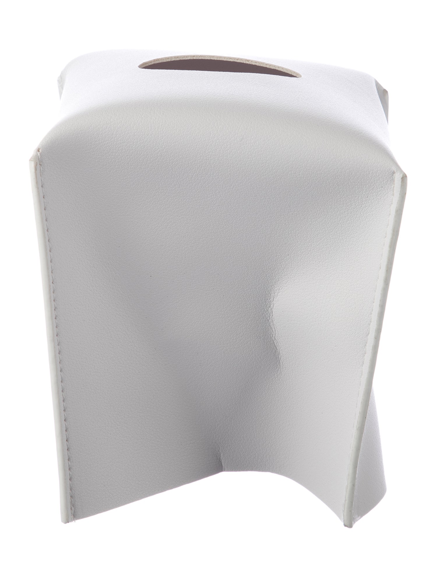 Nicole Sassaman Leather Tissue Box Cover