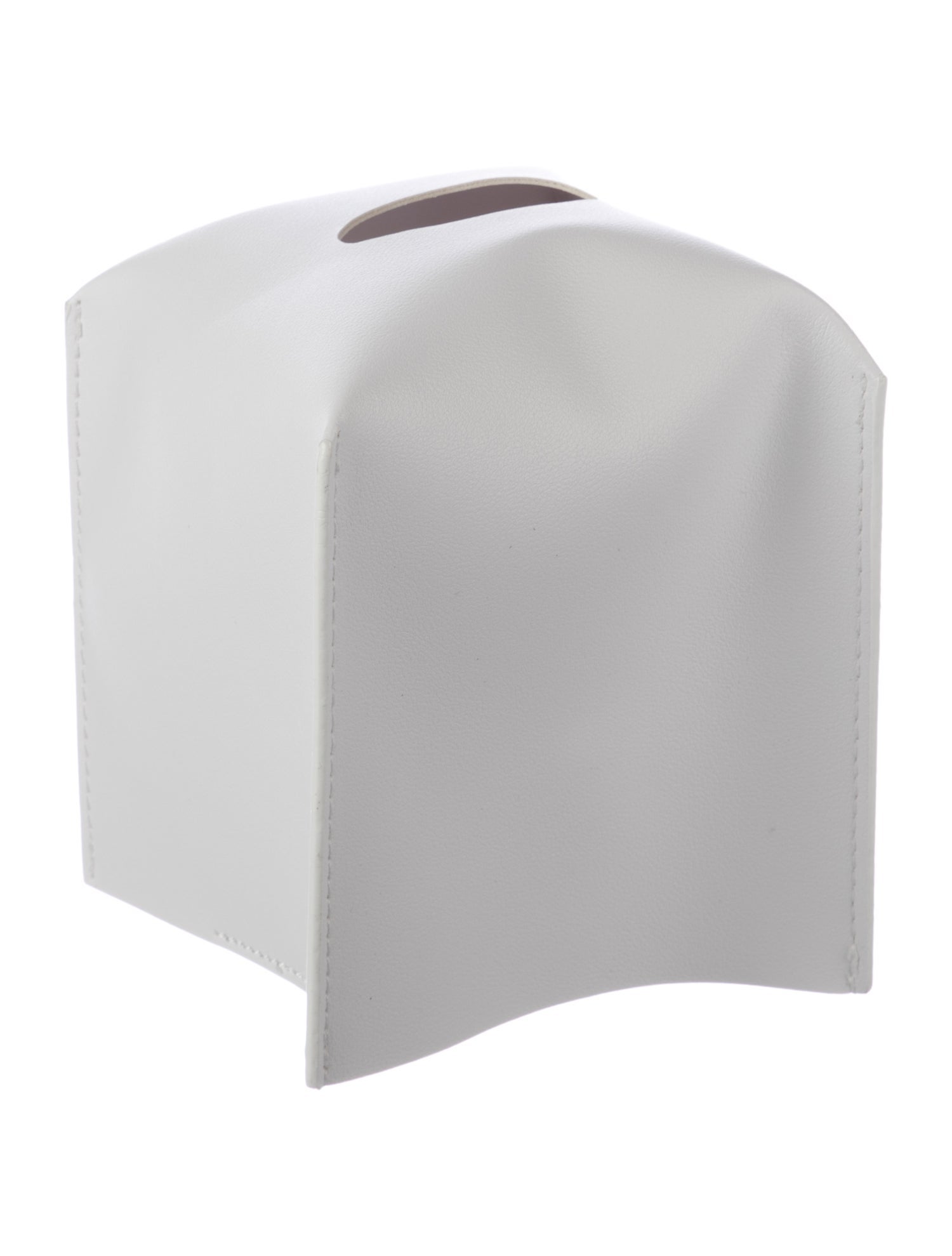 Nicole Sassaman Leather Tissue Box Cover