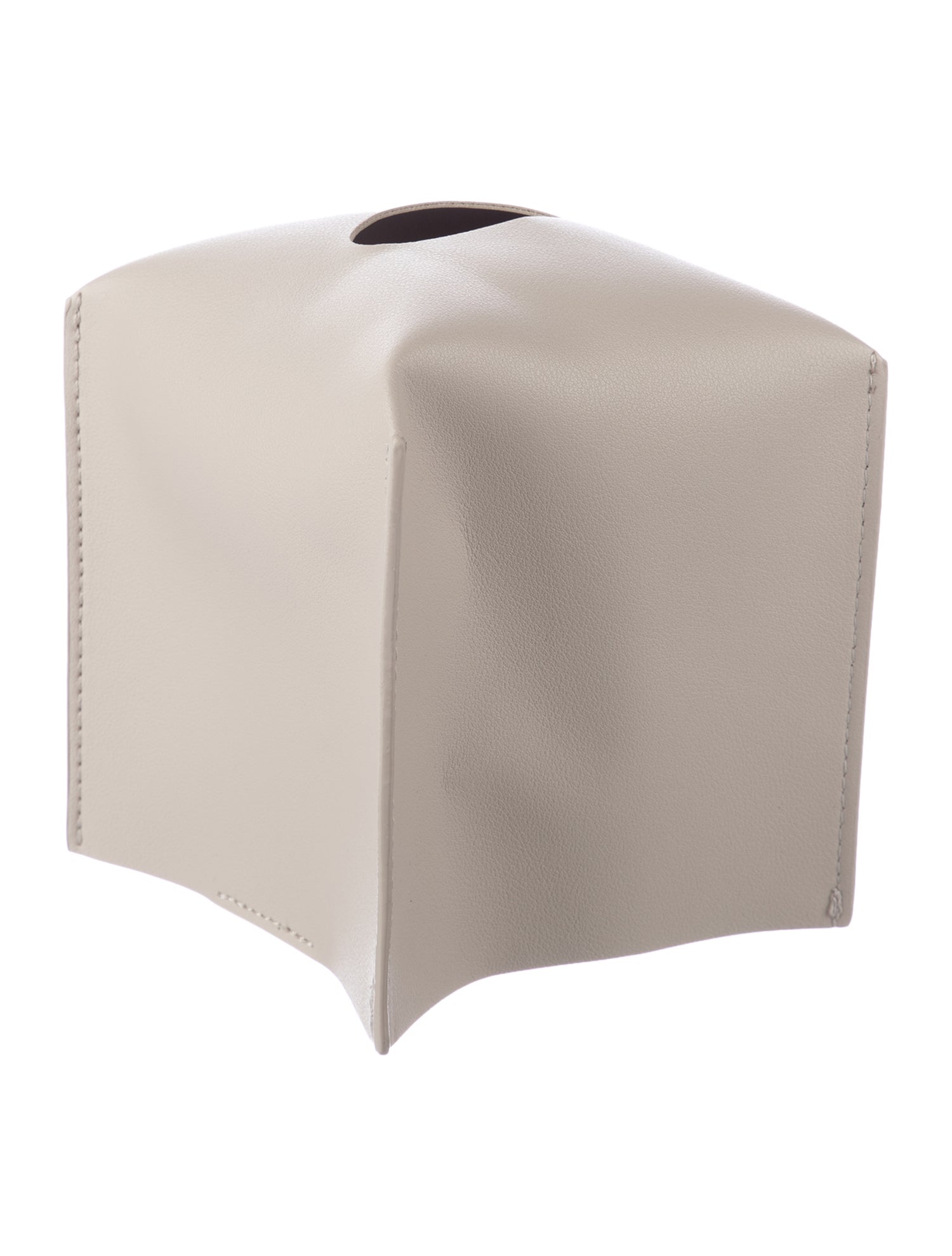 Nicole Sassaman Faux Leather Tissue Box Cover