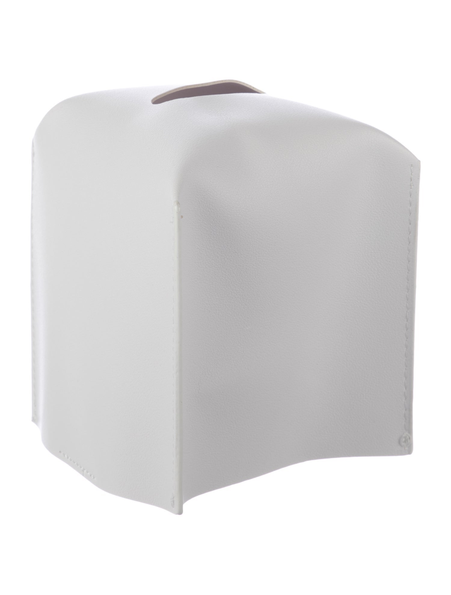 Nicole Sassaman Leather Tissue Box Cover