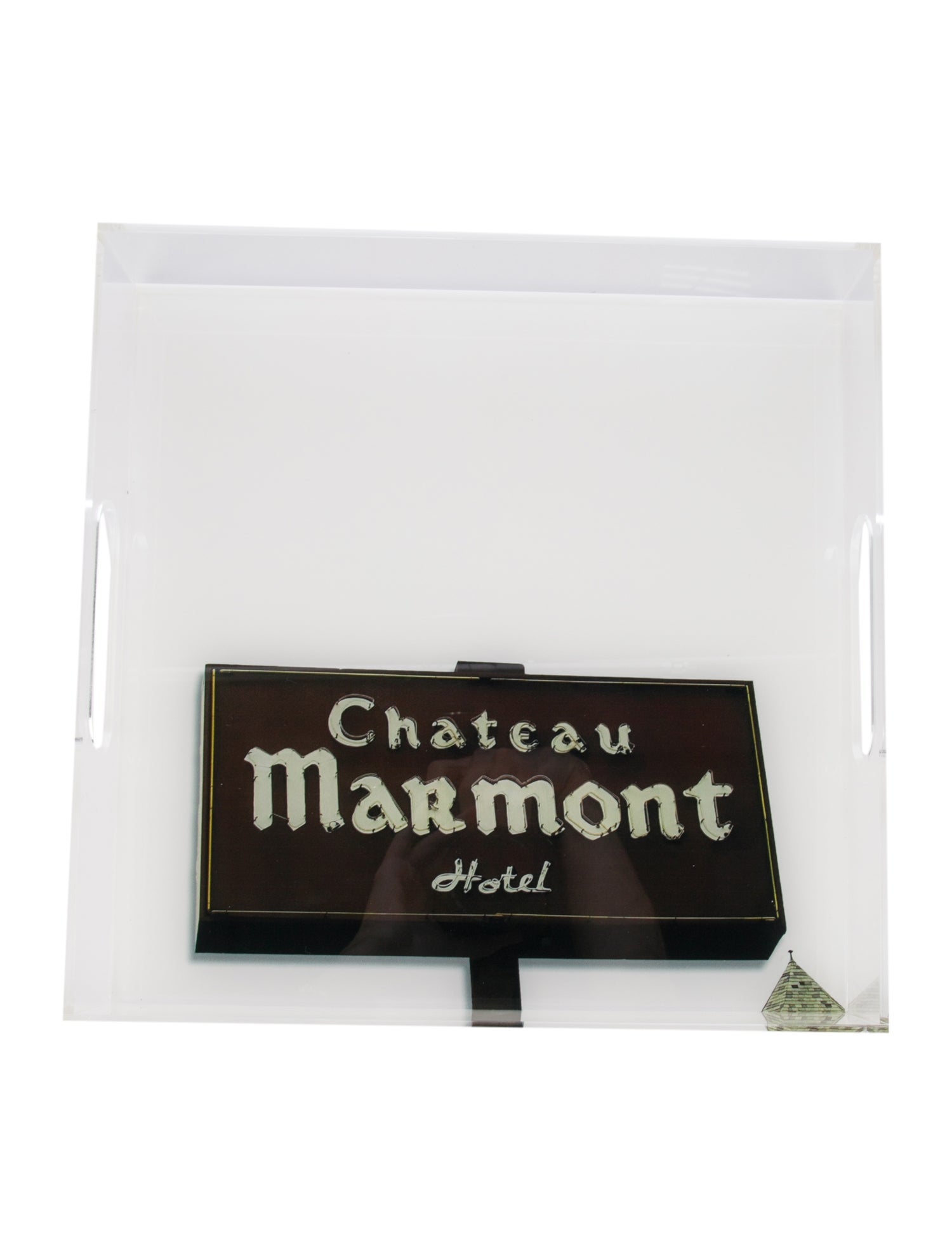Nicole Sassaman Chateau Marmont Hotel Tray