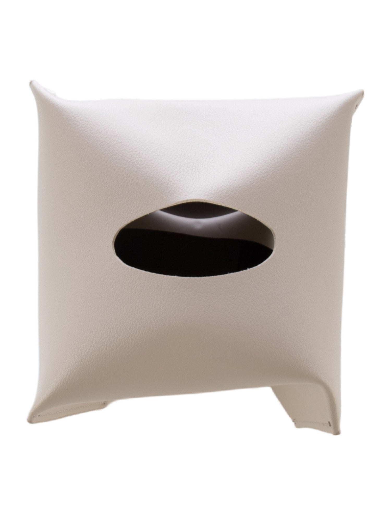 Nicole Sassaman Leather Tissue Box Sleeve