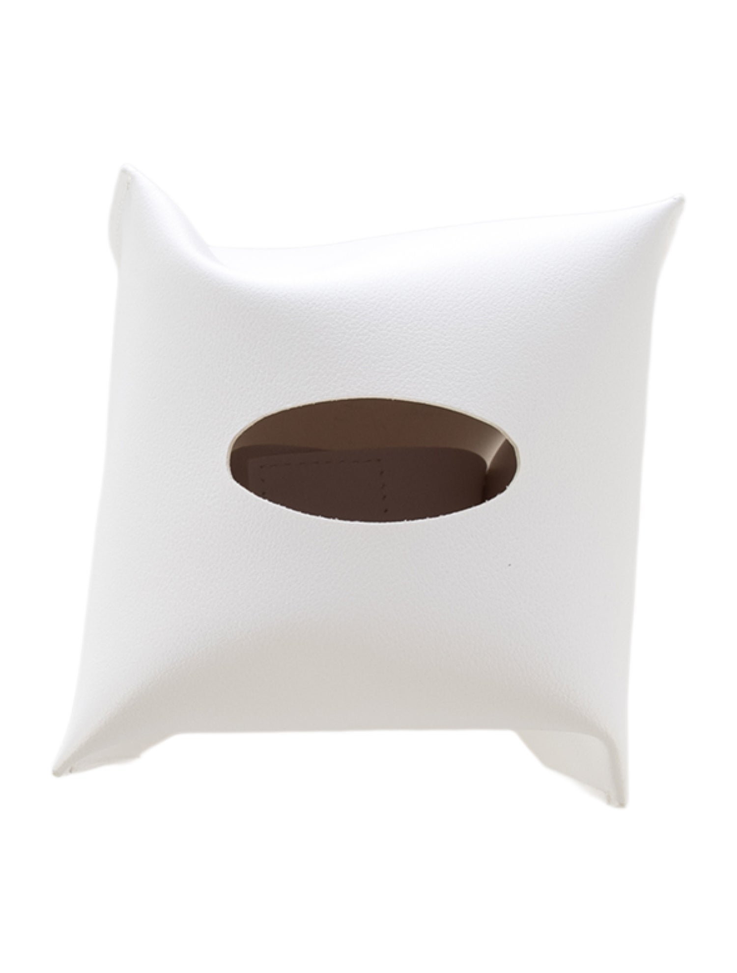 Nicole Sassaman Leather Tissue Box Cover