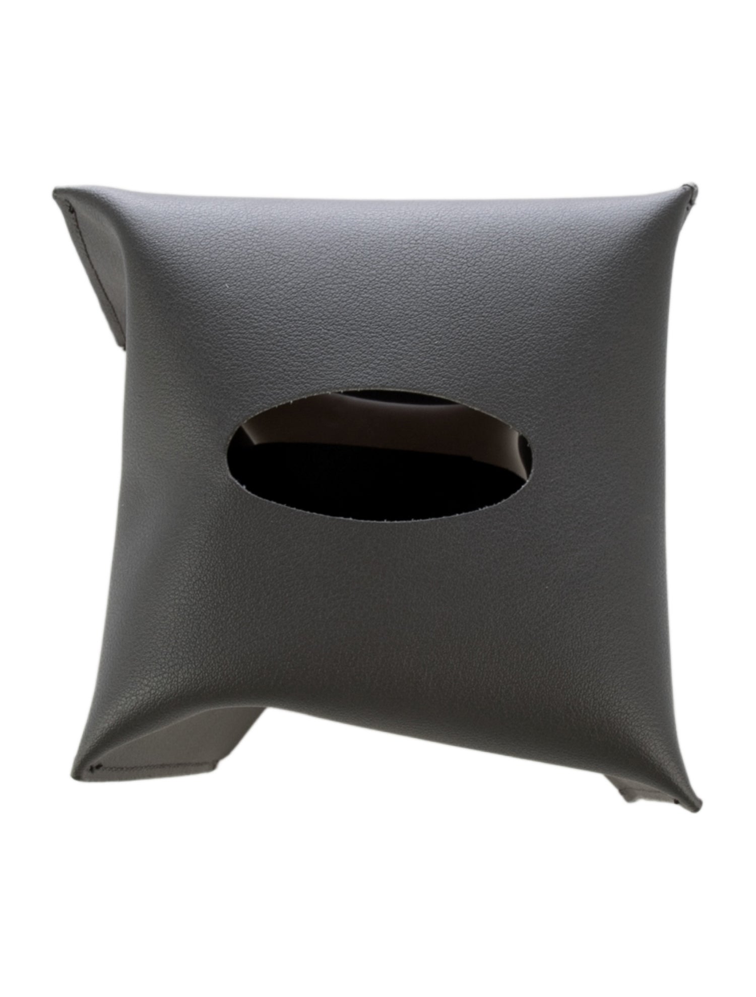 Nicole Sassaman Leather Tissue Box Cover