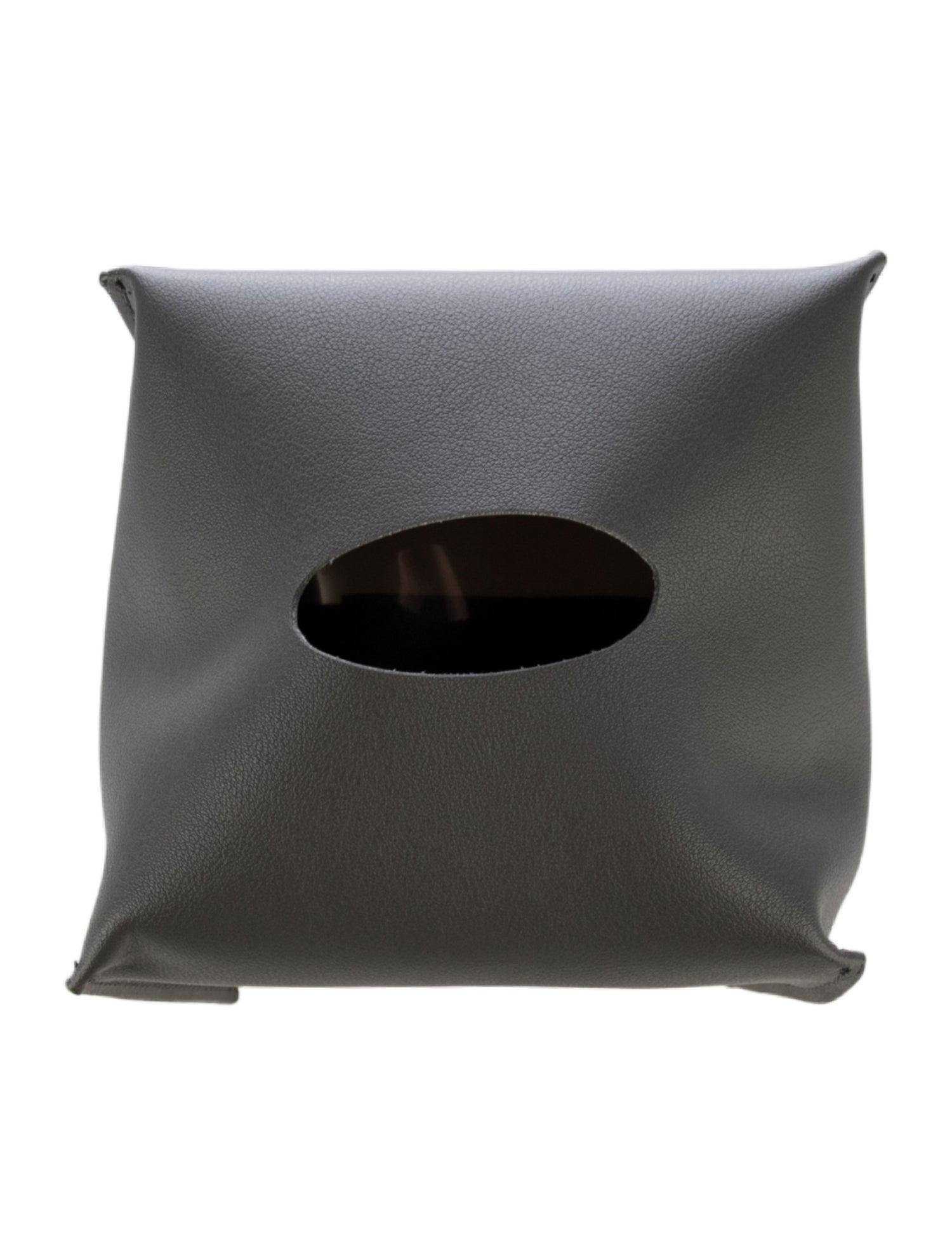 Nicole Sassaman Leather Tissue Box Cover