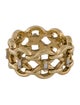 Nadine Aysoy 18K Baguette Diamond Catena Ring