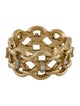 Nadine Aysoy 18K Baguette Diamond Catena Ring