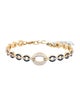 Nadine Aysoy 18K Diamond & Enamel Catena Link Bangle
