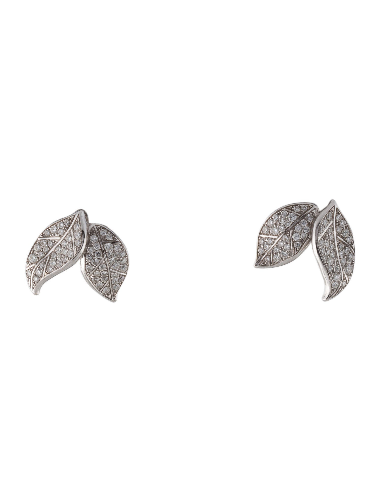 Nadine Aysoy 18K Diamond Petite Fleurette Studs