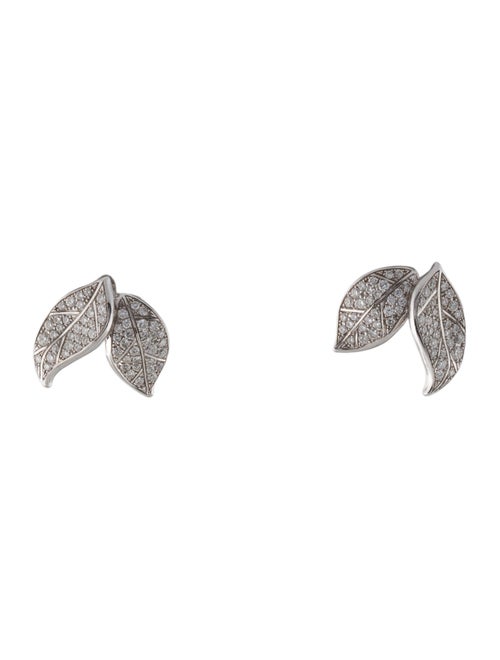 Nadine Aysoy 18K Diamond Petite Fleurette Studs