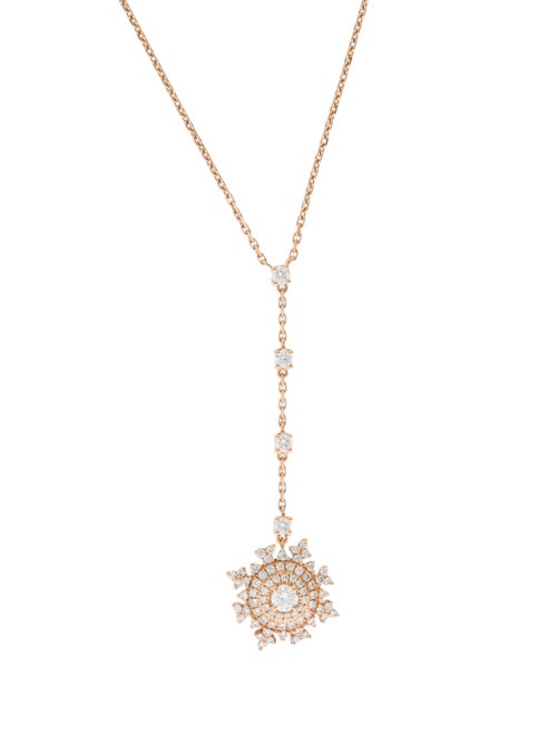 Nadine Aysoy 18K Diamond Tsarina Lavalier Necklace