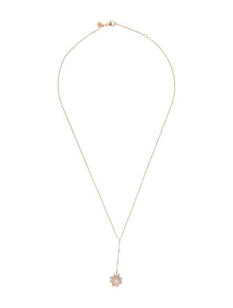 Nadine Aysoy 18K Diamond Tsarina Lavalier Necklace