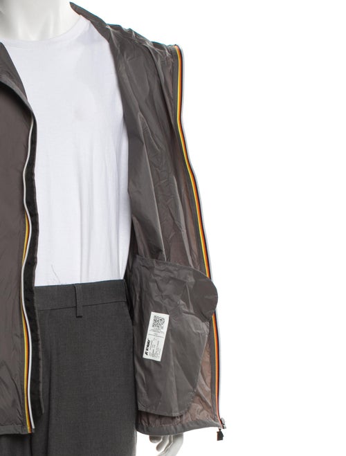 K-Way Striped Windbreaker